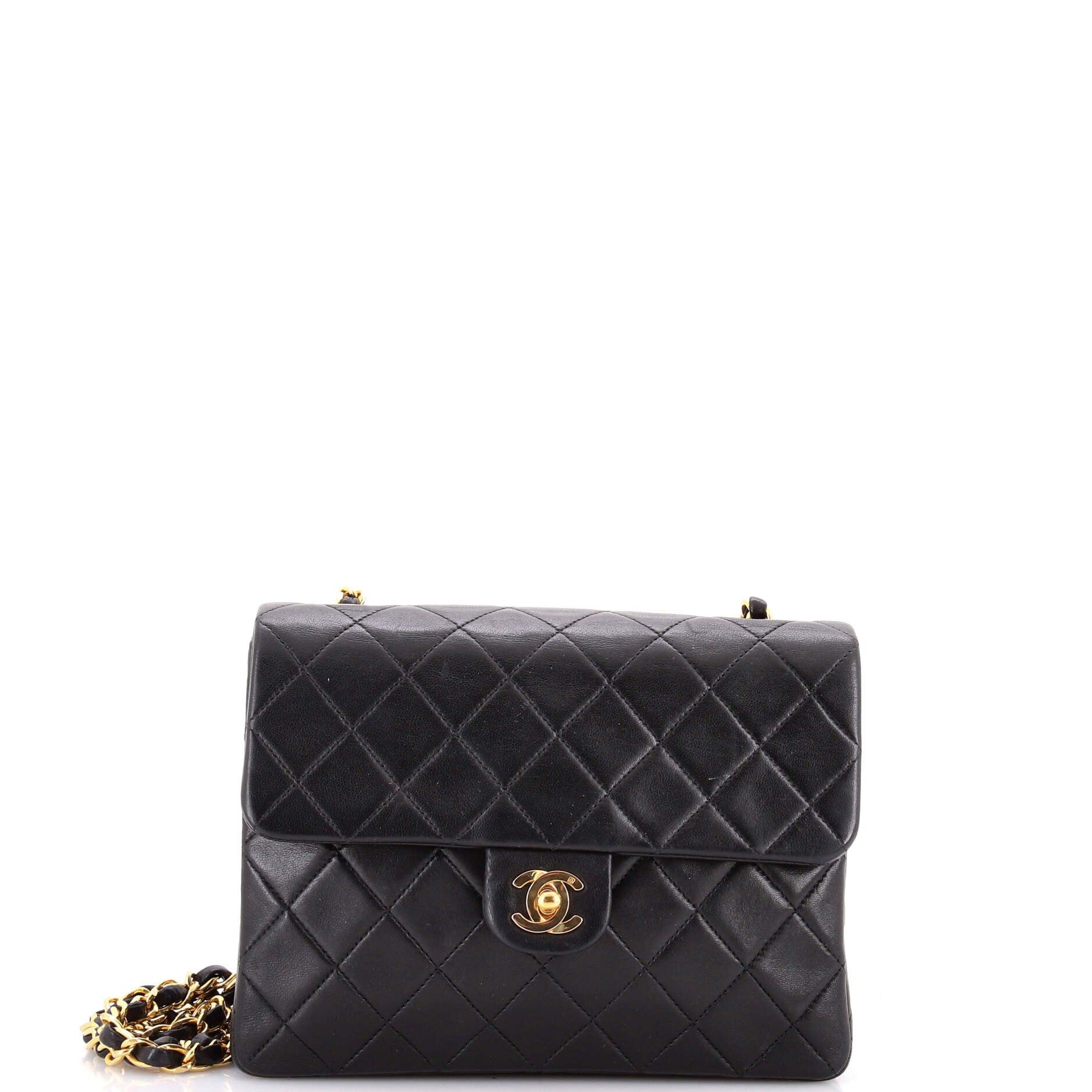 Chanel Vintage Square Classic Flap Bag Size ONE SIZE - 1 Thumbnail