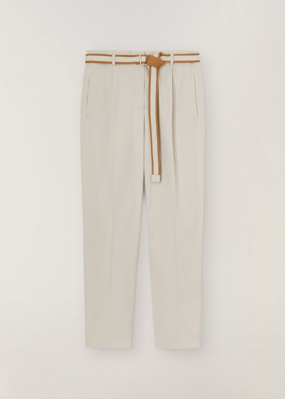 Loro Piana o1srvl11e0424 Trouser in White Size 28" / US 6 / IT 42 - 1 Thumbnail