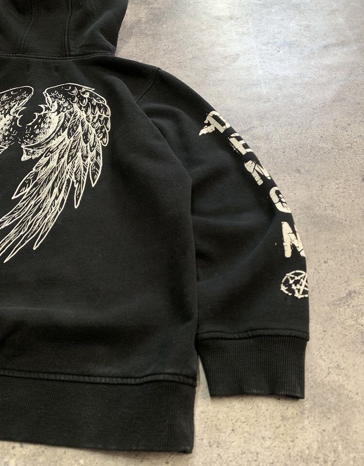 Affliction Vintage Insane Affliction Cyber Goth Opium Style Hoodie Y2K Size US M / EU 48-50 / 2 - 13 Thumbnail