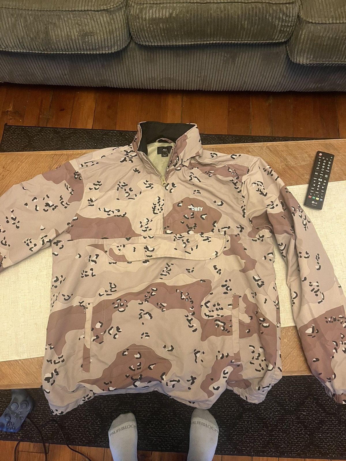 Obey Obey camo light jacket/windbreaker Size US M / EU 48-50 / 2 - 1 Thumbnail