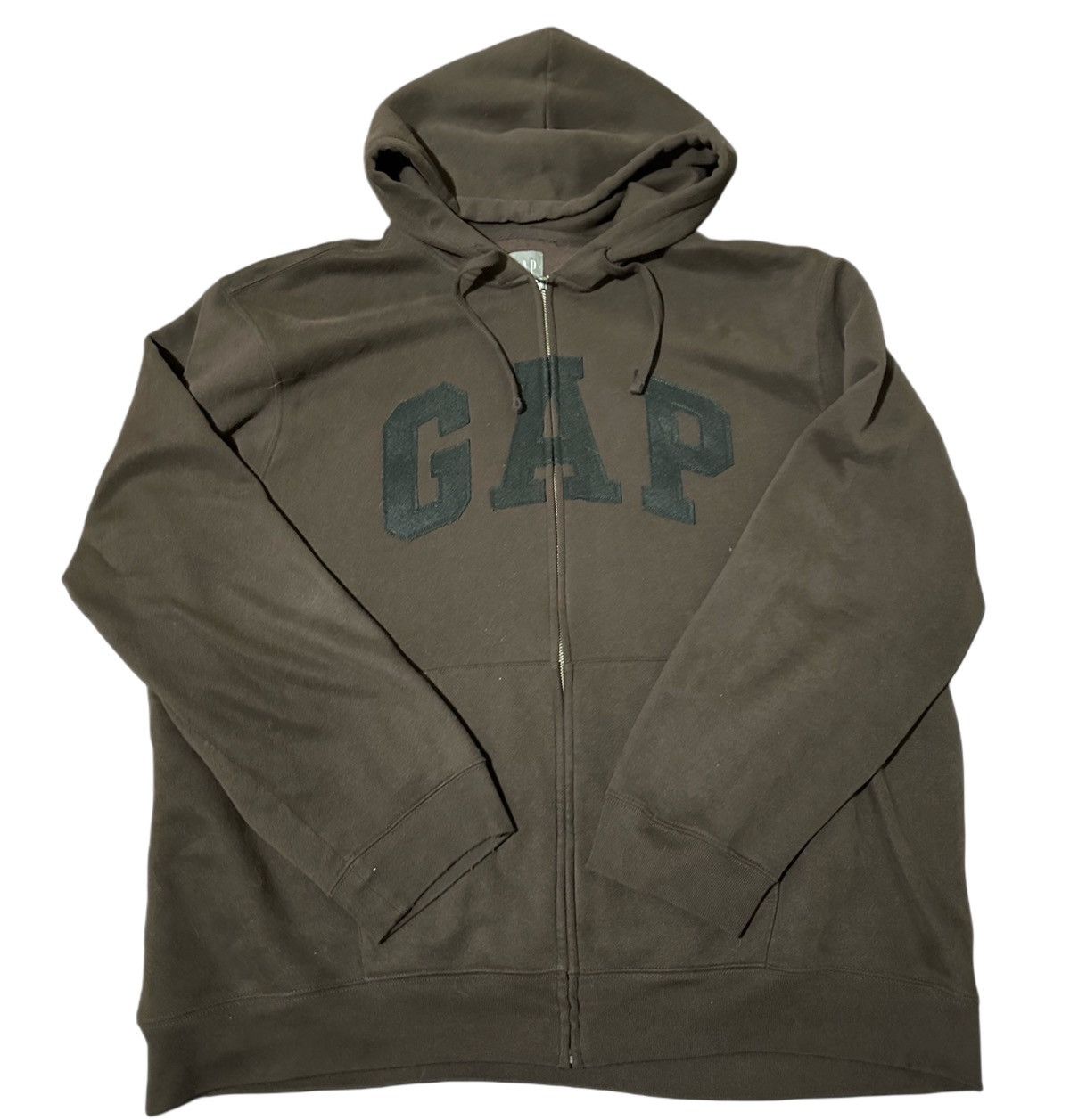 Gap Brown GAP Zip-Up Sweater Size US XXL / EU 58 / 5 - 1 Preview