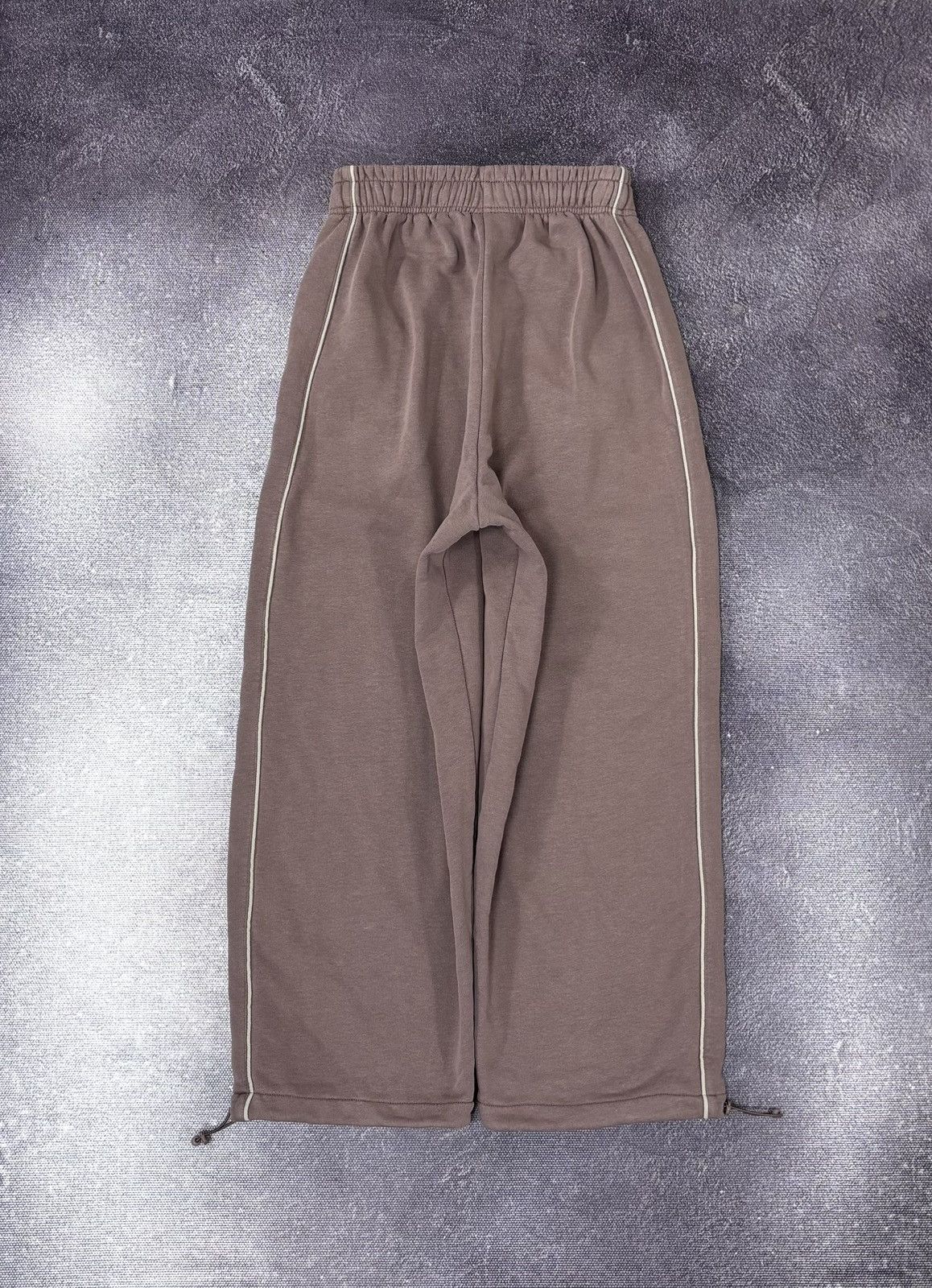 Karl Kani Karl Kani Y2K Women’s Brown Sidestripe Baggy Sweatpants Size 26" / US 2 / IT 38 - 2 Thumbnail