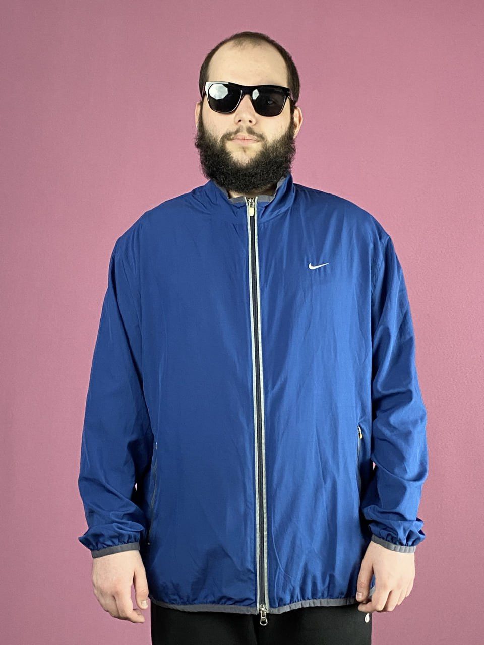 Nike × Vintage Nike Vintage Men's Light Windbreaker Jacket - XL Size US XL / EU 56 / 4 - 2 Thumbnail