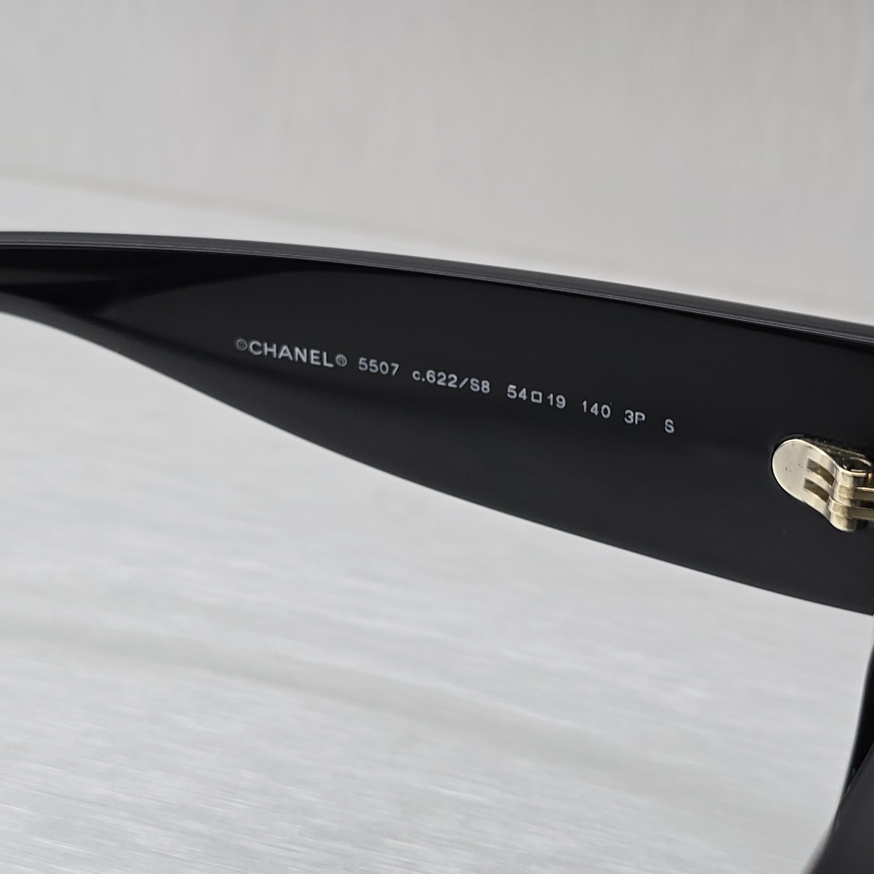 Chanel CHANEL 0CH5507 C622S8 Sunglasses BLACK Size ONE SIZE - 10 Thumbnail