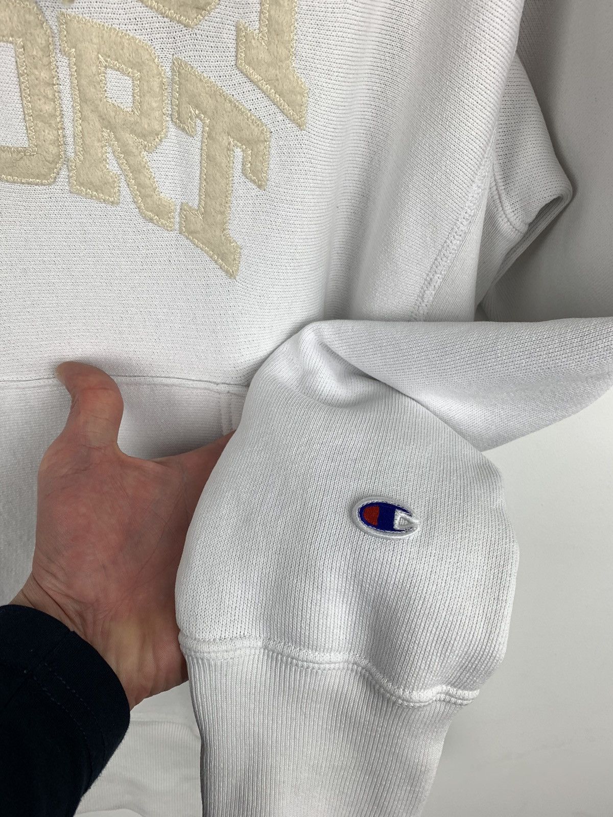 Champion × Stussy Rare Stussy x Champion Hoodie M Size Size US M / EU 48-50 / 2 - 5 Thumbnail