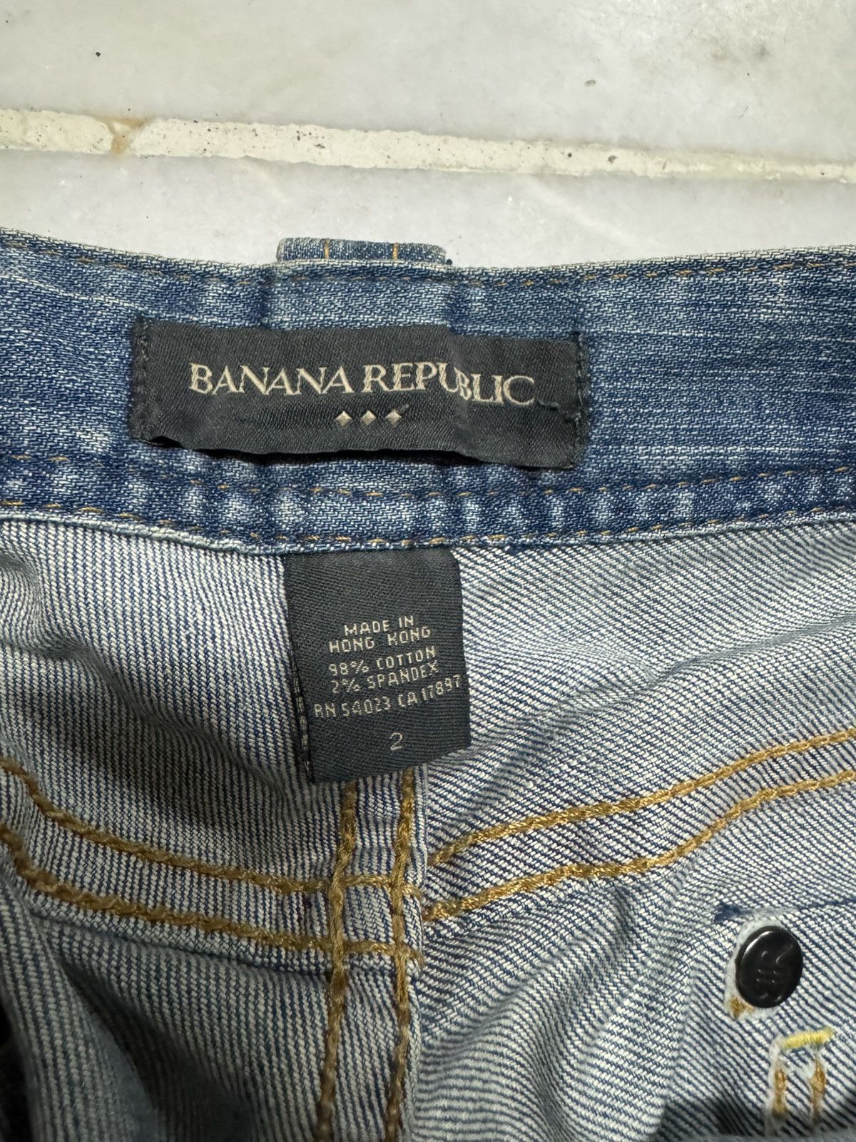 Japanese Brand 💥FLARED💥BANANA REPUBLIC RUSTY MUDWASH BUSHPANTS RARE DENIM Size US 30 / EU 46 - 7 Thumbnail
