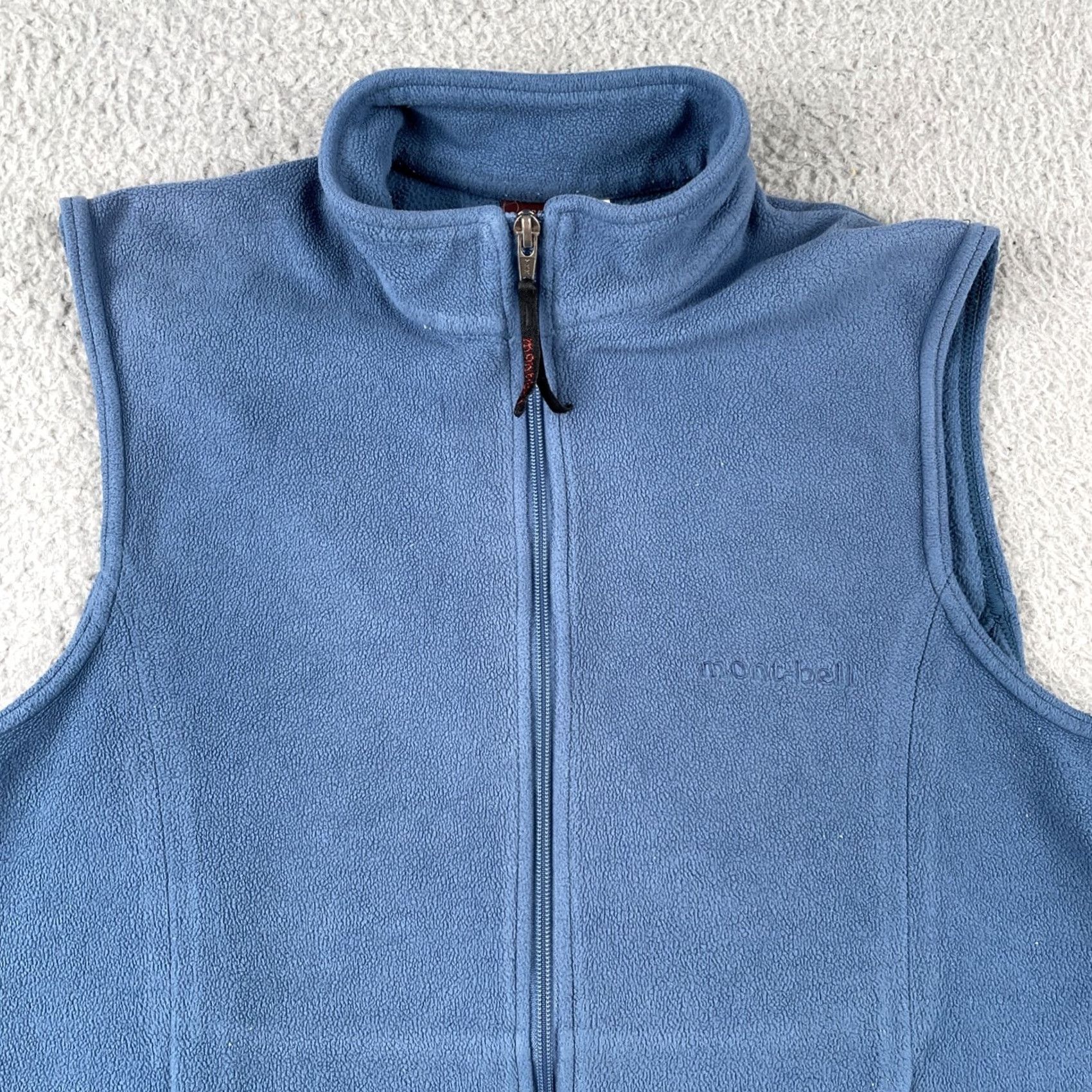 Montbell VINTAGE Mont Bell Fleece Zip-Up Vest Women’s S Blue Made In Japan Aruc Size S / US 4 / IT 40 - 2 Thumbnail