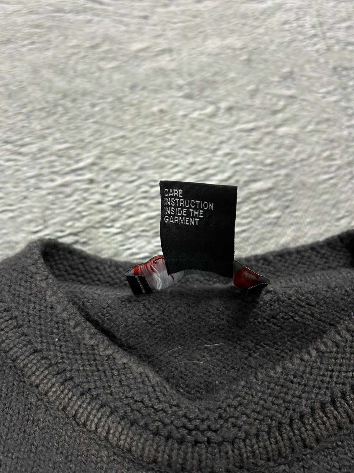 Diesel Diesel vintage sweater big logo grey Y2K Size US S / EU 44-46 / 1 - 4 Thumbnail