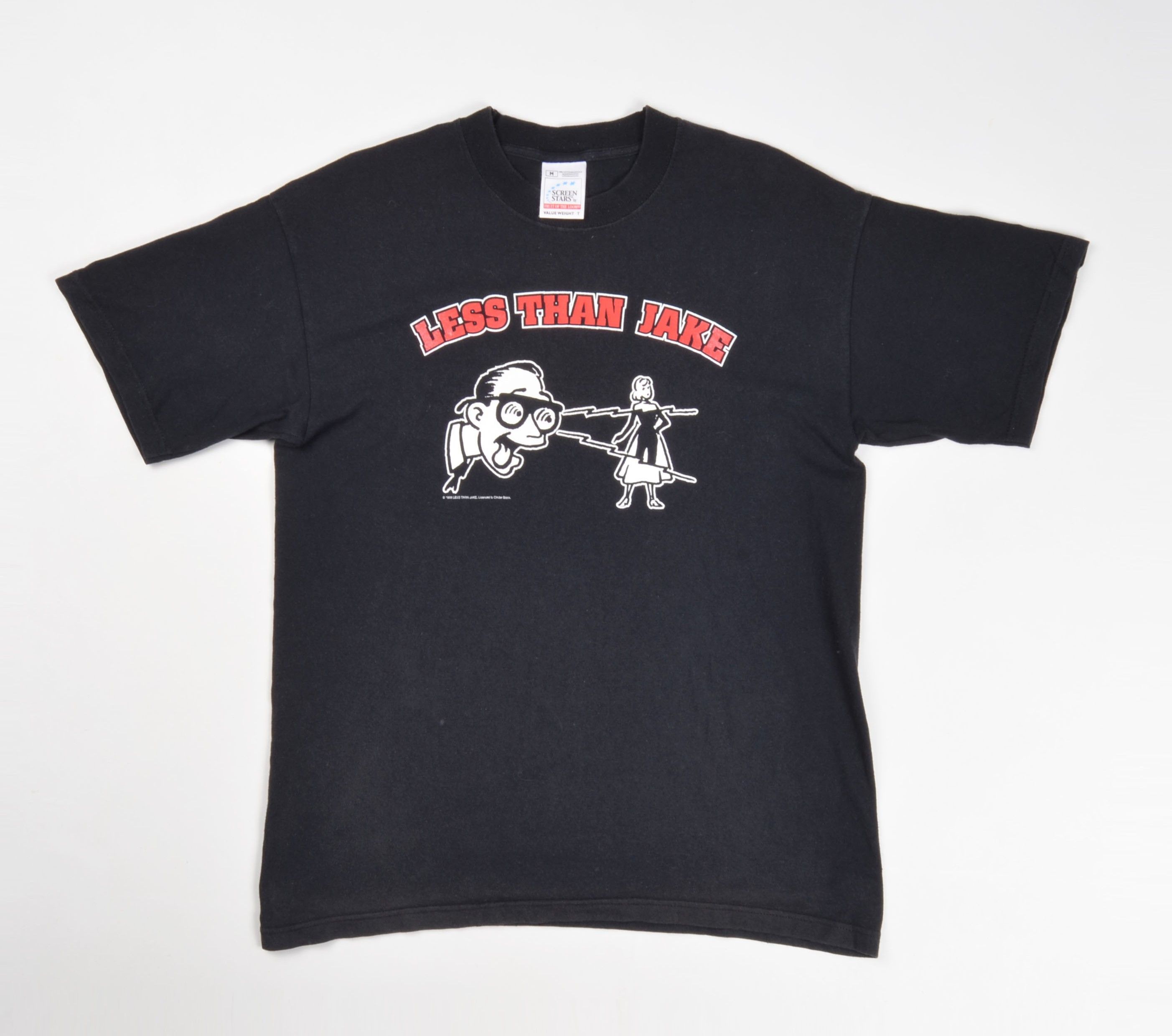 Band Tees Less Than Jake 1999 Screen Stars Vintage Punk Tee Size US M / EU 48-50 / 2 - 1 Thumbnail