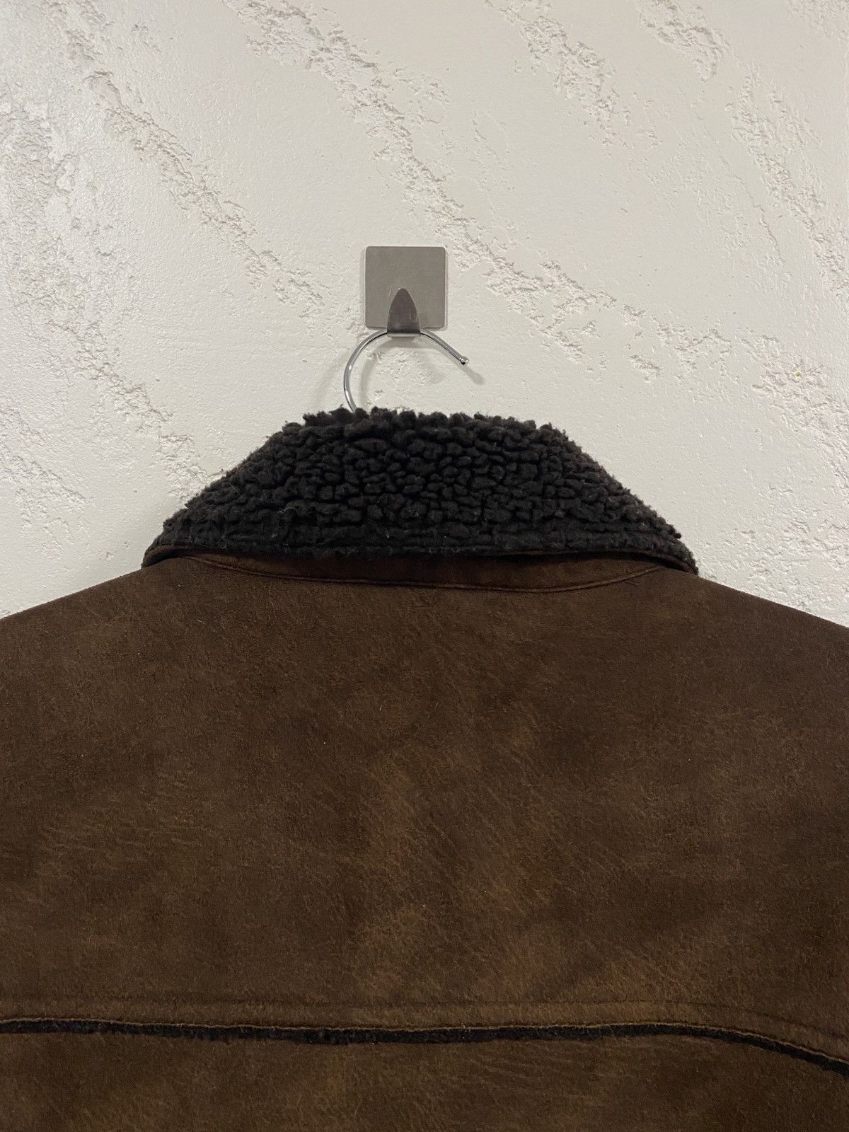 Zara Zara Shearling Coat B-3 Style Sheepskin Jacket Size: L Size US L / EU 52-54 / 3 - 14 Thumbnail