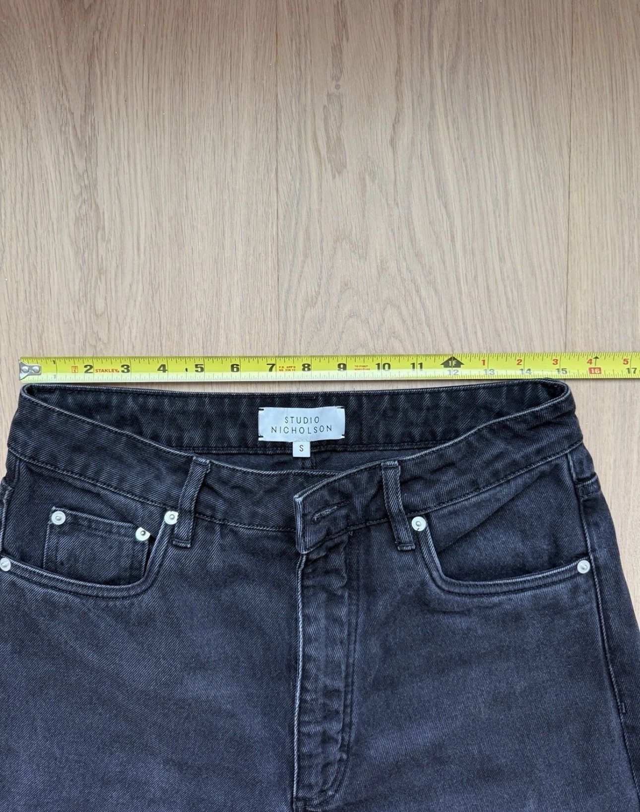 Studio Nicholson Studio Nicholson Straight Leg Denim Size US 30 / EU 46 - 5 Thumbnail