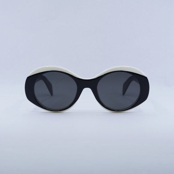 Palm Angels Palm Angels PERI027S DOYLE 0107 Sunglasses Black Oval Size ONE SIZE - 5 Thumbnail