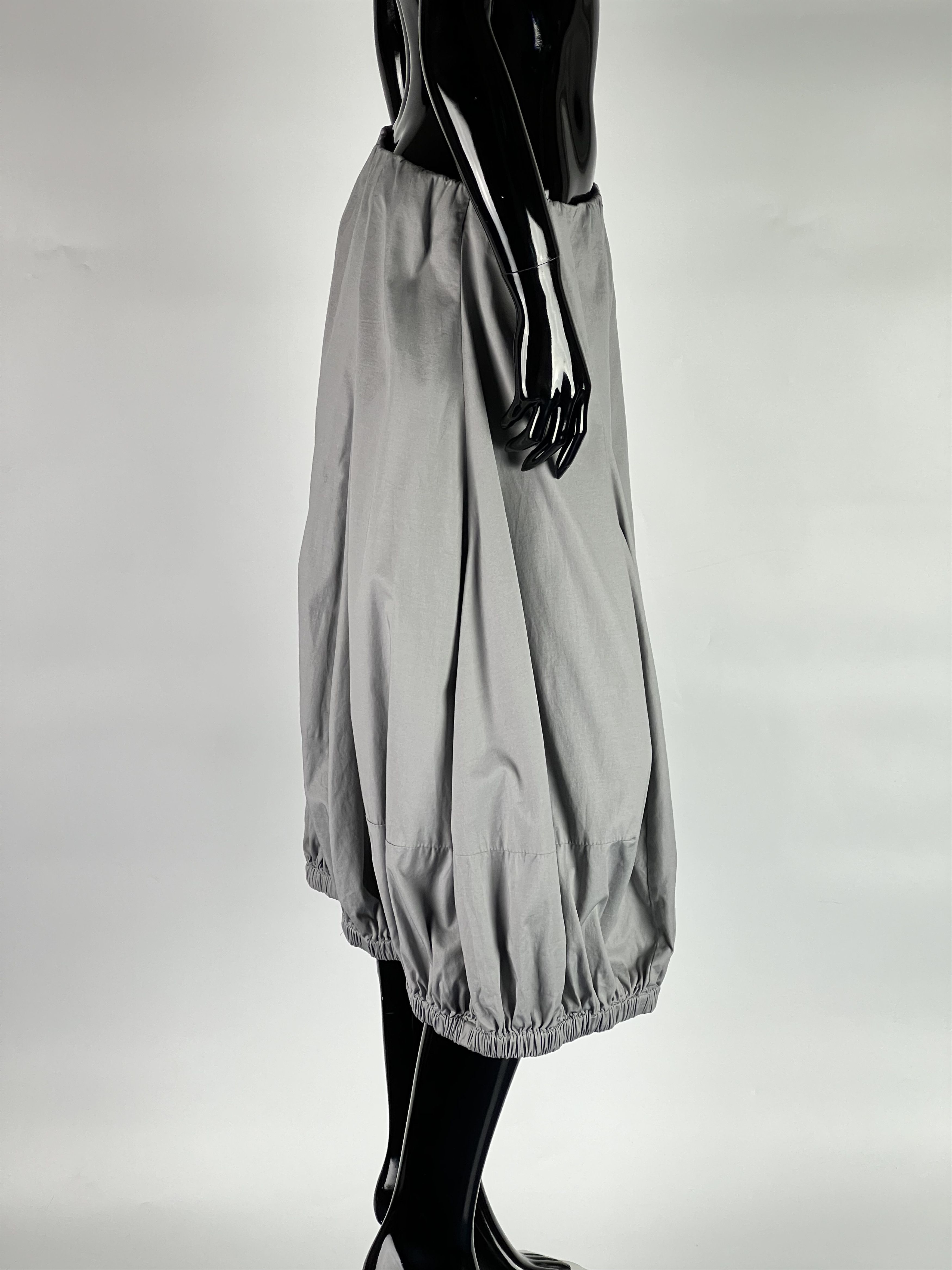 Rundholz Rundholz Gray Pleated Midi Skirt Size M Size 30" / US 8 / IT 44 - 2 Thumbnail