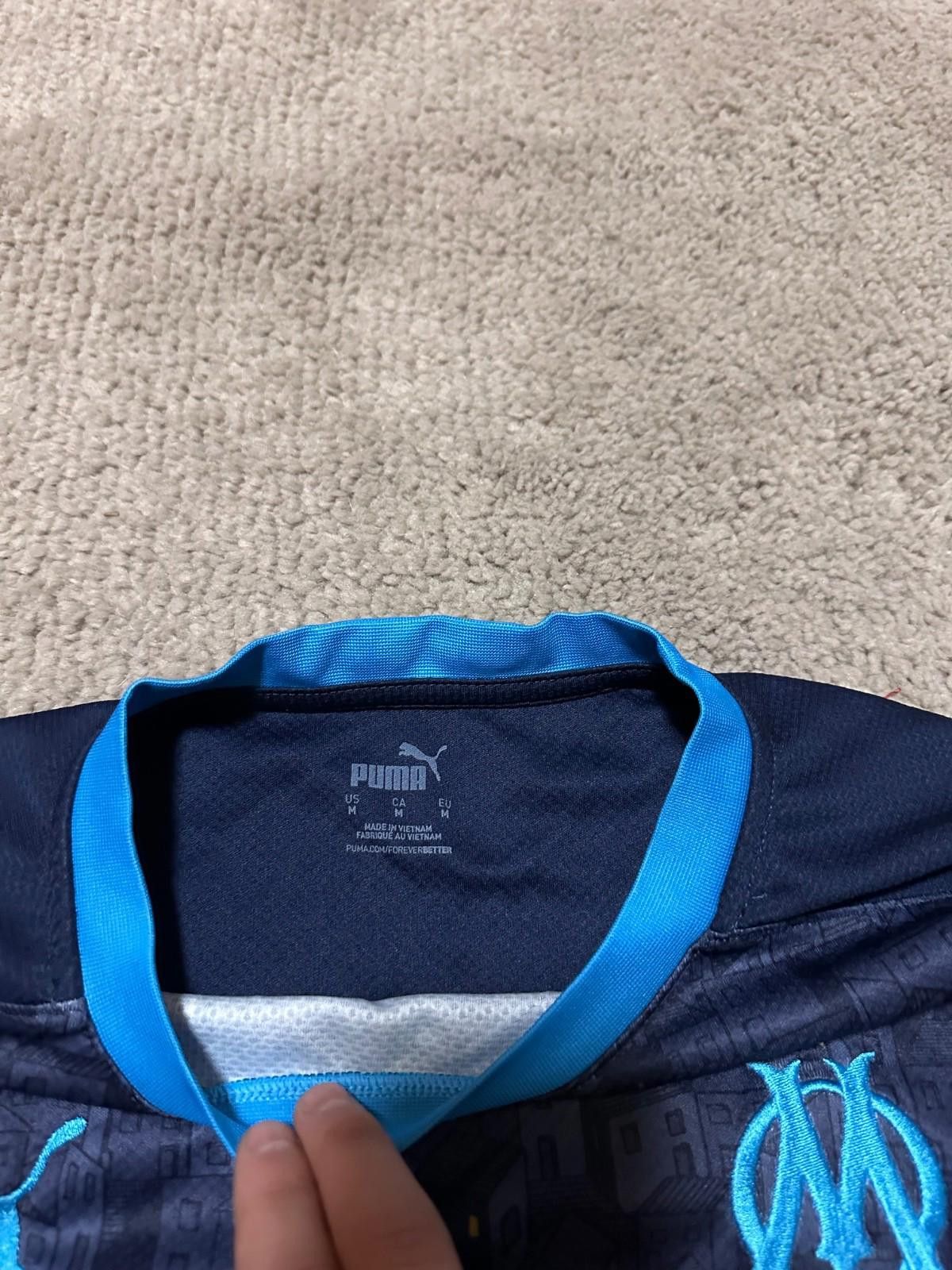 Puma 2020/2021 Puma Olympique de Marseille Soccer Shirt Jersey M Size US M / EU 48-50 / 2 - 4 Thumbnail