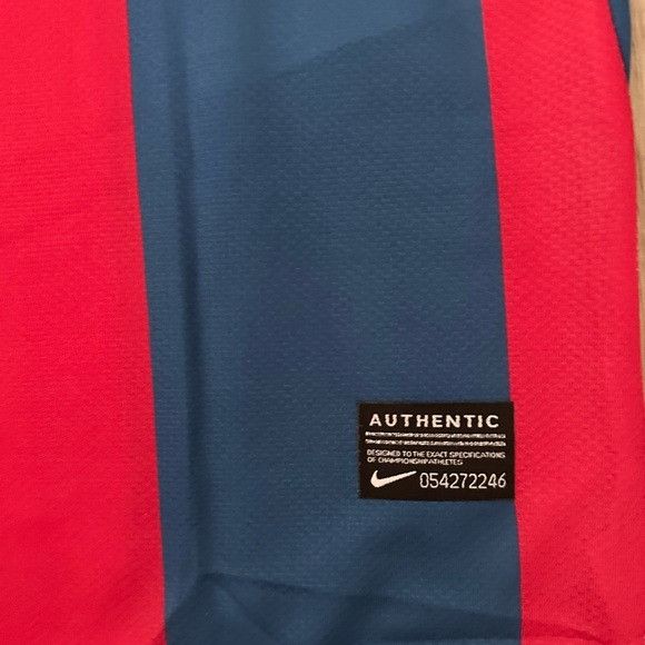 Nike Barcelona 2011 Retro Soccer Jersey Messi #10 Final Champions Size US S / EU 44-46 / 1 - 8 Thumbnail