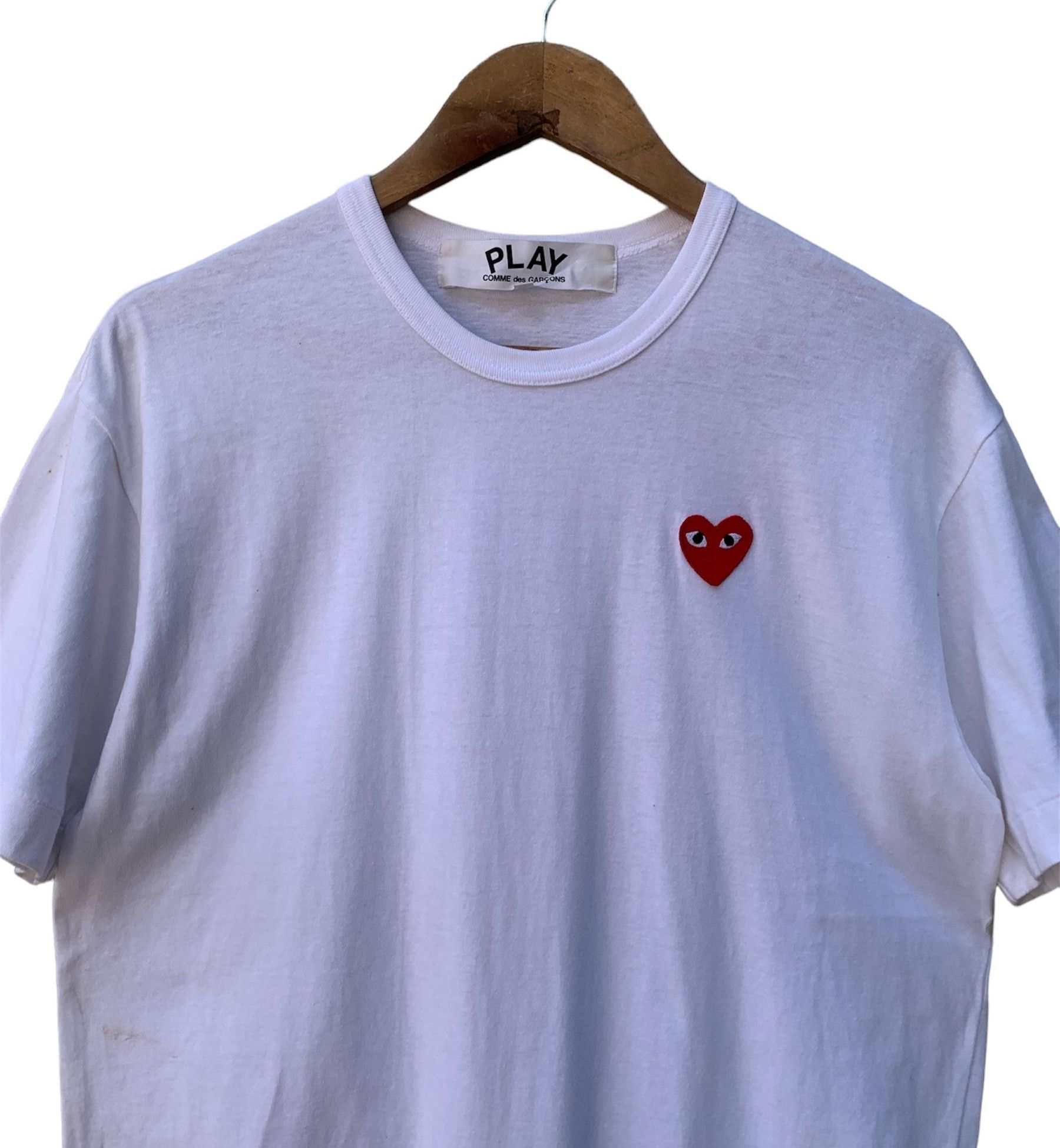 Comme des Garcons Vintage Comme Des Garcons Big Logo Tee Size US XL / EU 56 / 4 - 4 Thumbnail