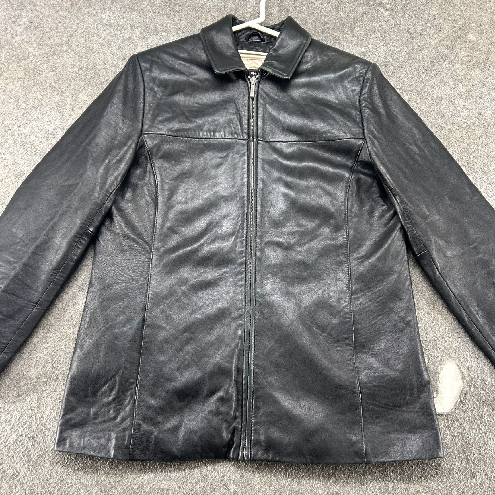 Vintage Wilsons Leather Jacket Womens M Black Pelle Studio Quilted Lined Thinsulate Size M / US 6-8 / IT 42-44 - 4 Thumbnail