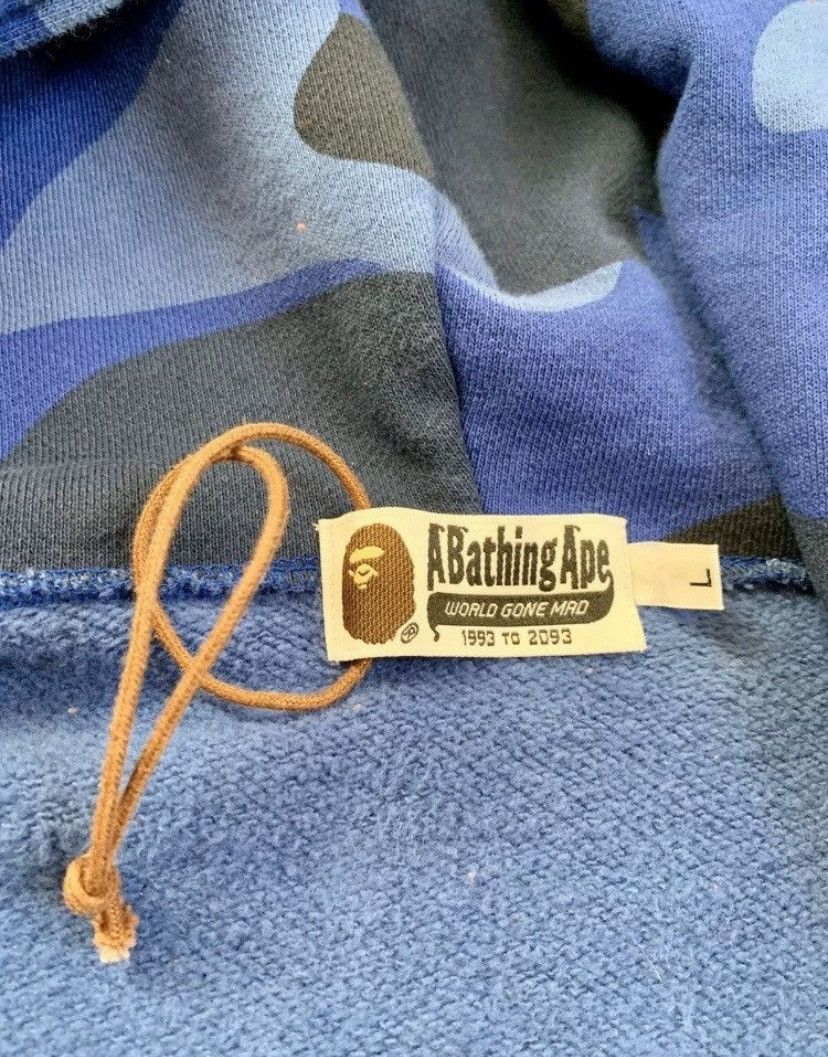 Bape A BATHING APE Vintage Full-Zip Hoodie Size US L / EU 52-54 / 3 - 3 Thumbnail