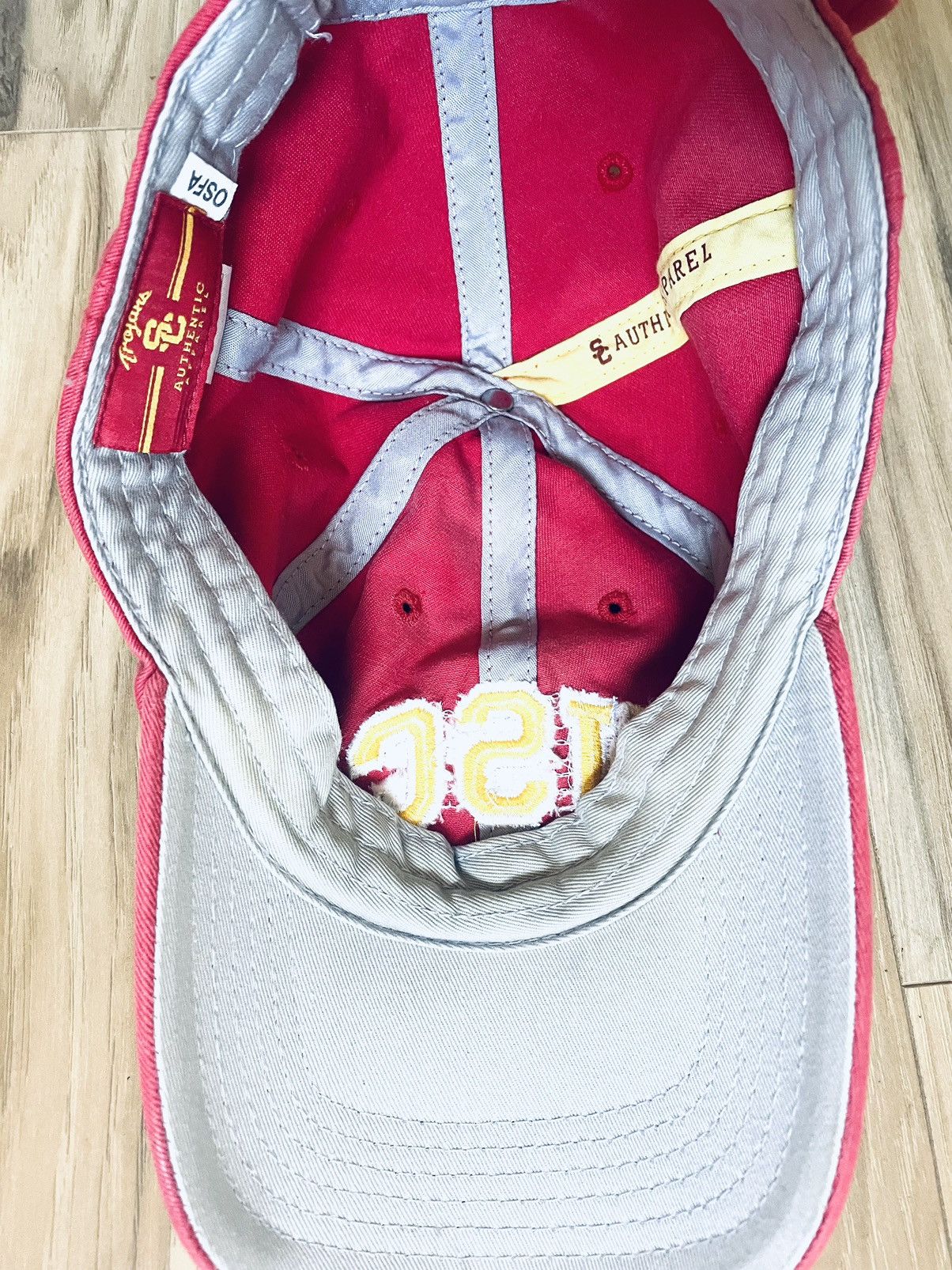 Vintage USC Trojans dad hat Size ONE SIZE - 2 Thumbnail