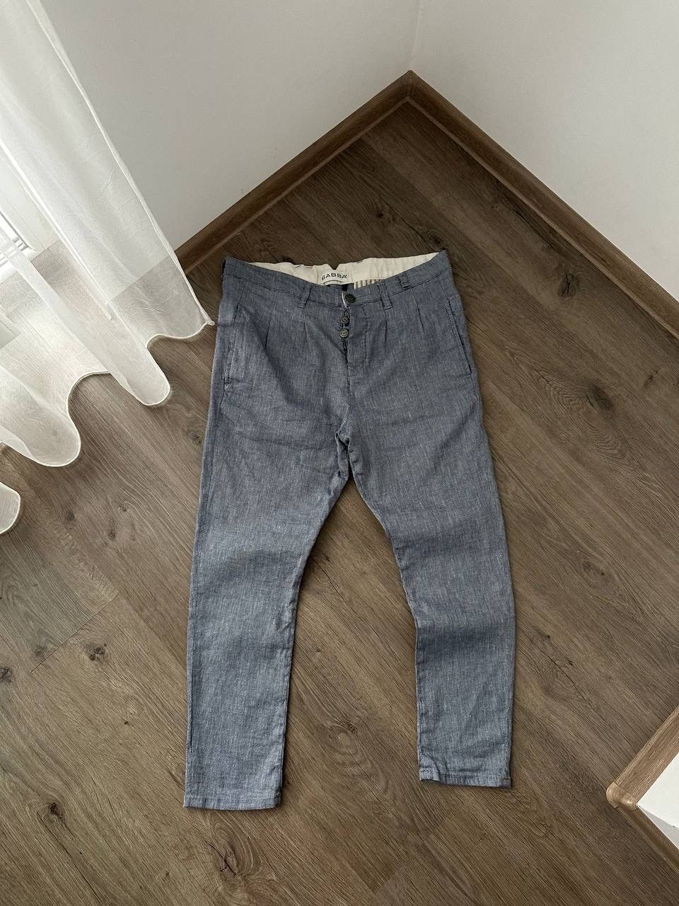 Japanese Brand × Vintage Vintage Gabba Firenze Light Blue Pants Size US 36 / EU 52 - 1 Thumbnail