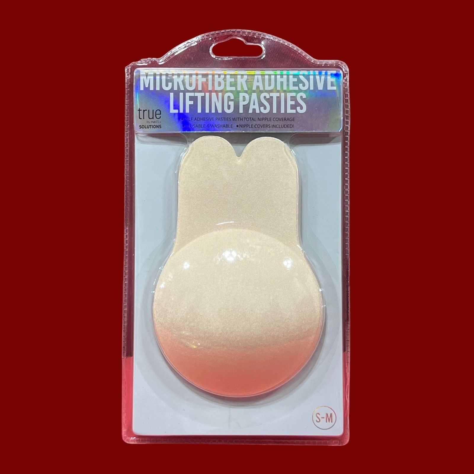 Other True By Rue 21 - Microfiber Adhesive Lifting Pasties - Tan - Size ONE SIZE - 1 Thumbnail
