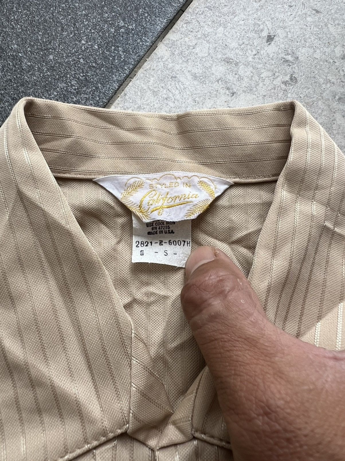 Vintage Vintage 50s 60s Styled In California Plain shirts Size US S / EU 44-46 / 1 - 5 Thumbnail