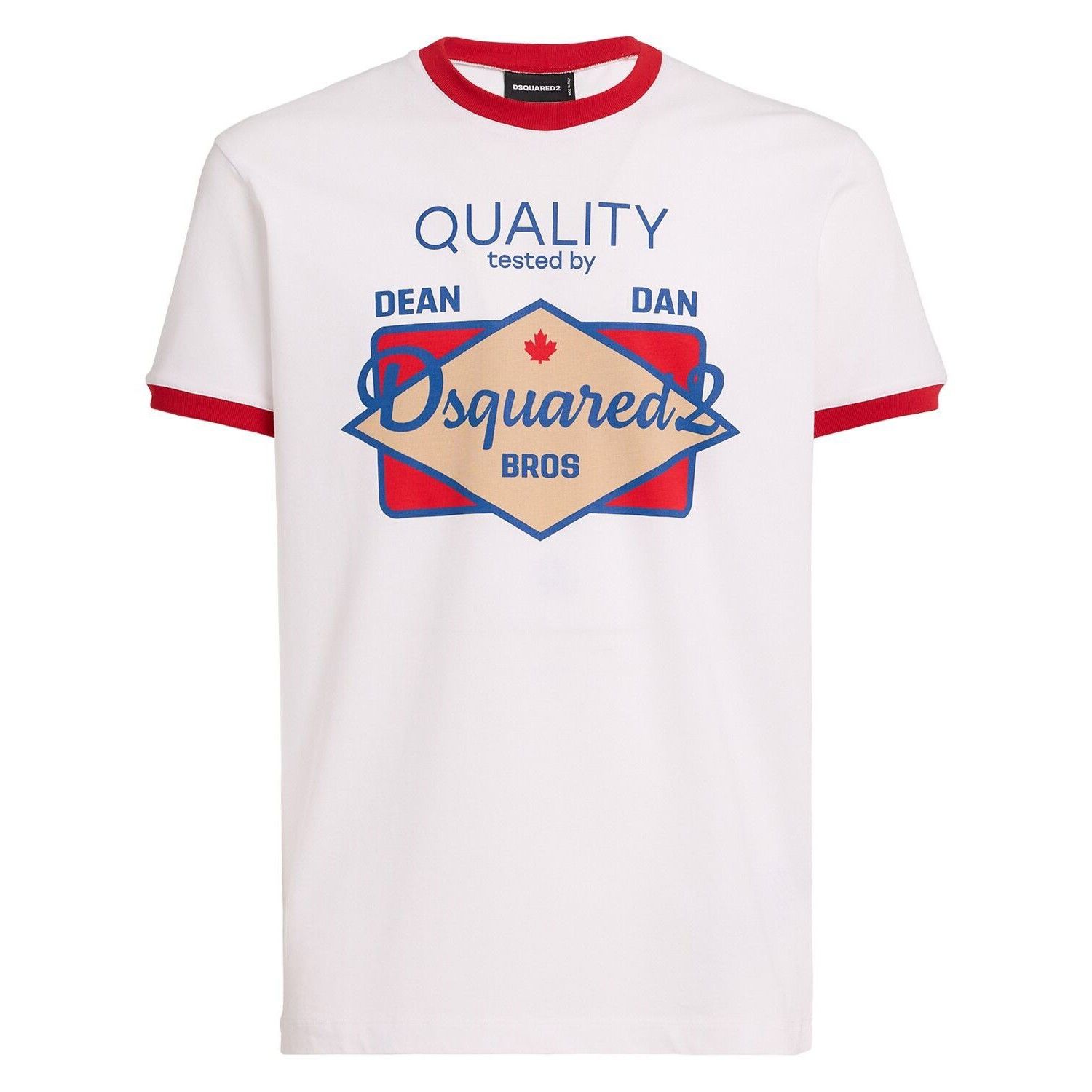 DSQUARED2 White Cool Fit T-shirt New & Authentic (Men's size