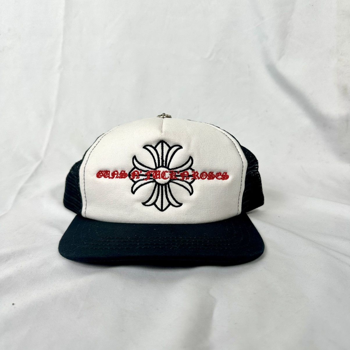 帽子 CHROME HEARTS Guns N' Roses Trucker Cap Chrome Hearts Guns 'n Fuck'n Roses Trucker Hat – Justin Reed