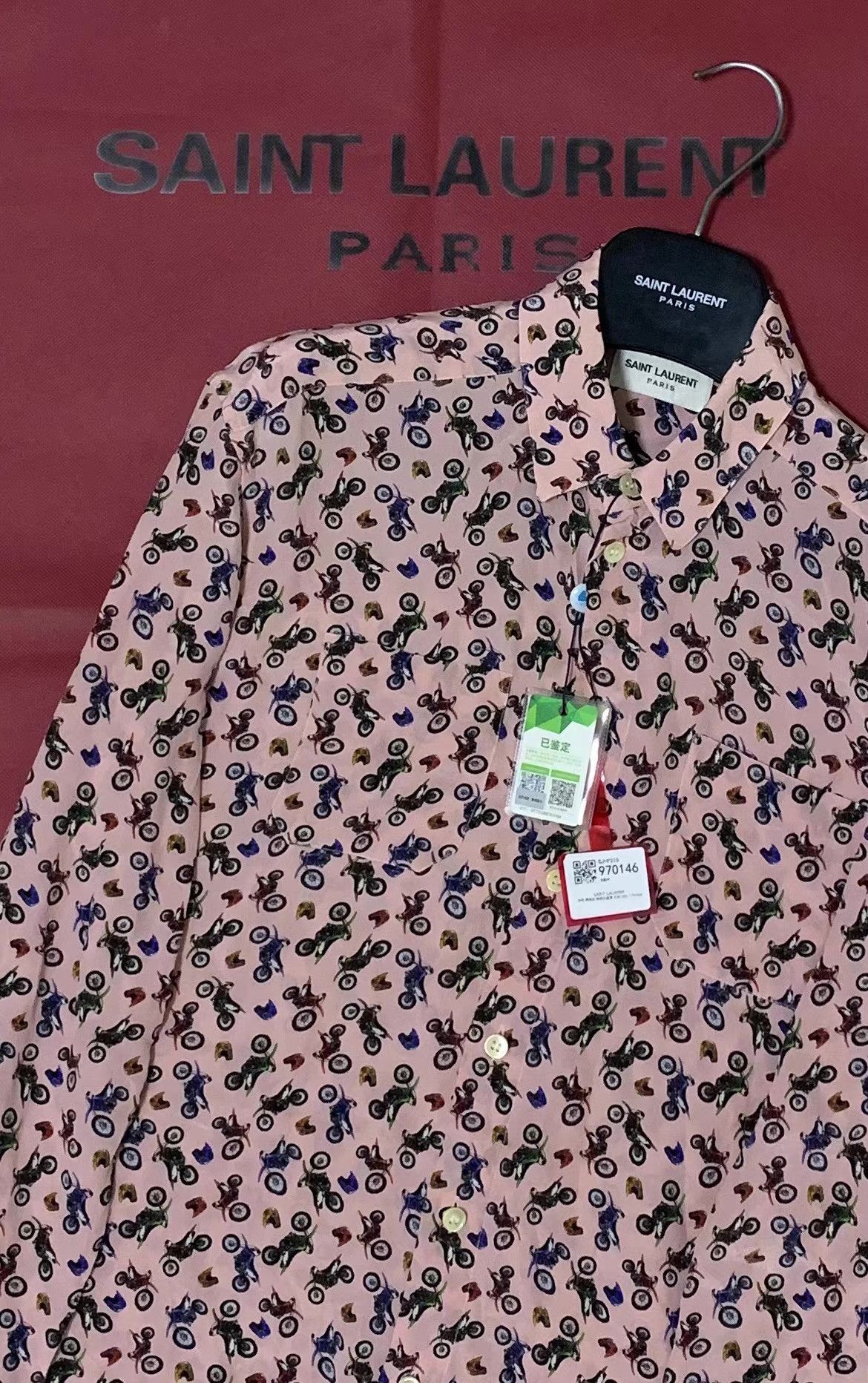 Saint Laurent Paris Saint Laurent SLP 18FW Q12 Size US M / EU 48-50 / 2 - 3 Thumbnail