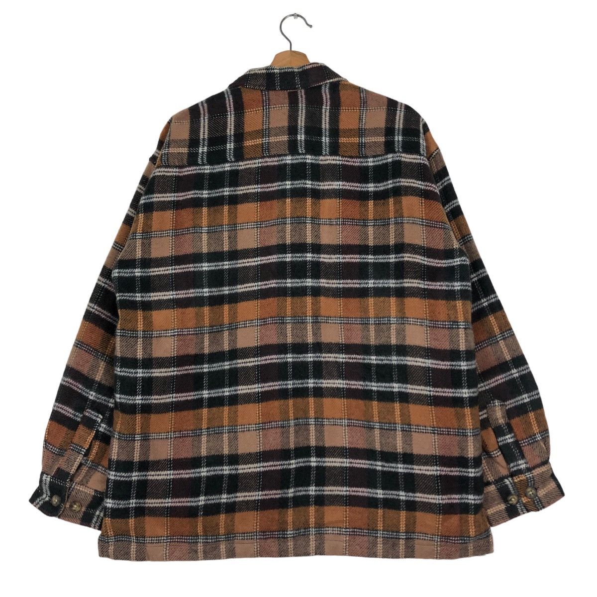 Japanese Brand Tartan Design Flannel Wool Jacket Possibility Issey Miyake Size US M / EU 48-50 / 2 - 8 Thumbnail