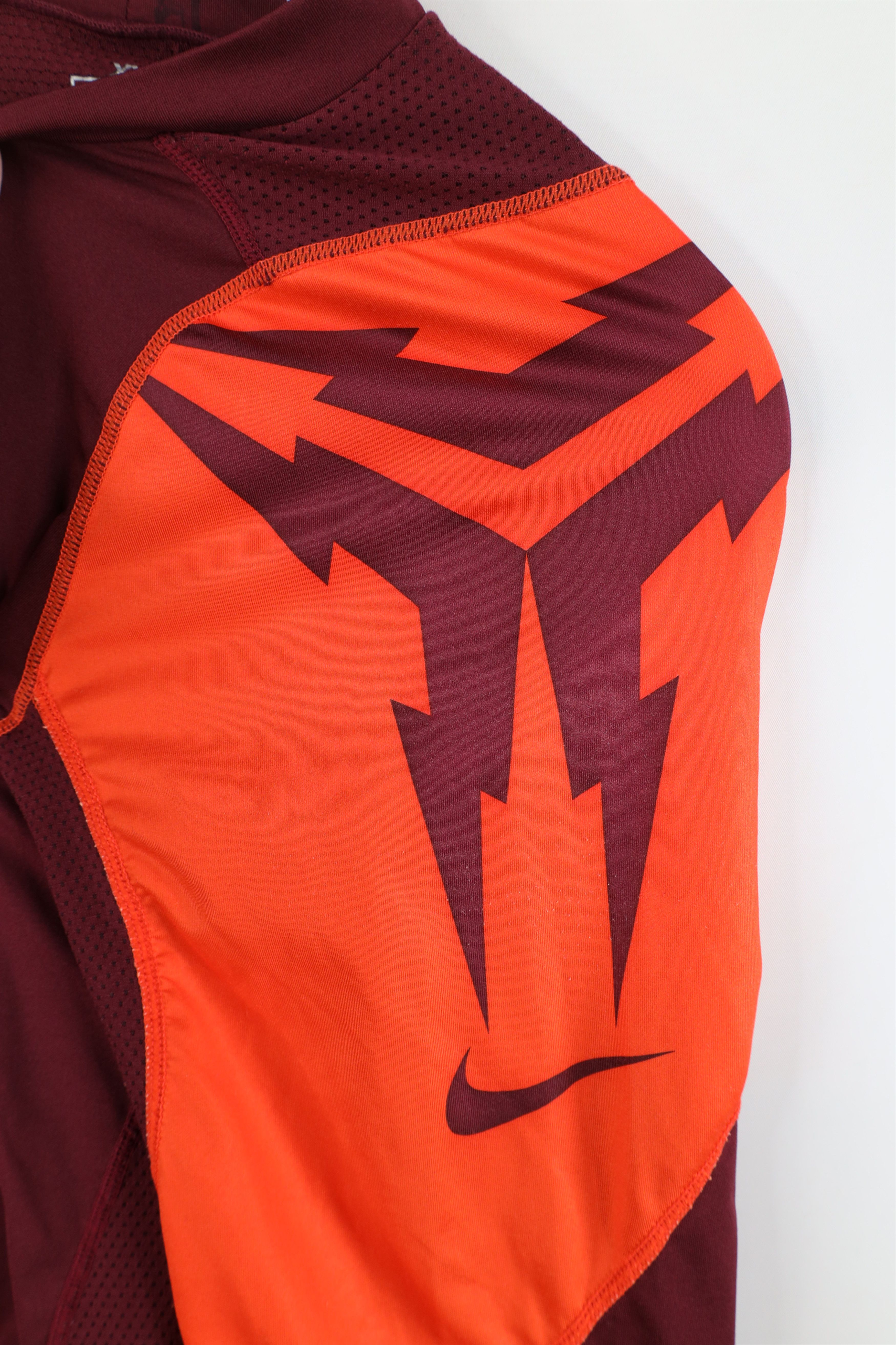Nike Vintage Nike Pro Combat Training Long Sleeve T-Shirt Size US XXL / EU 58 / 5 - 5 Thumbnail