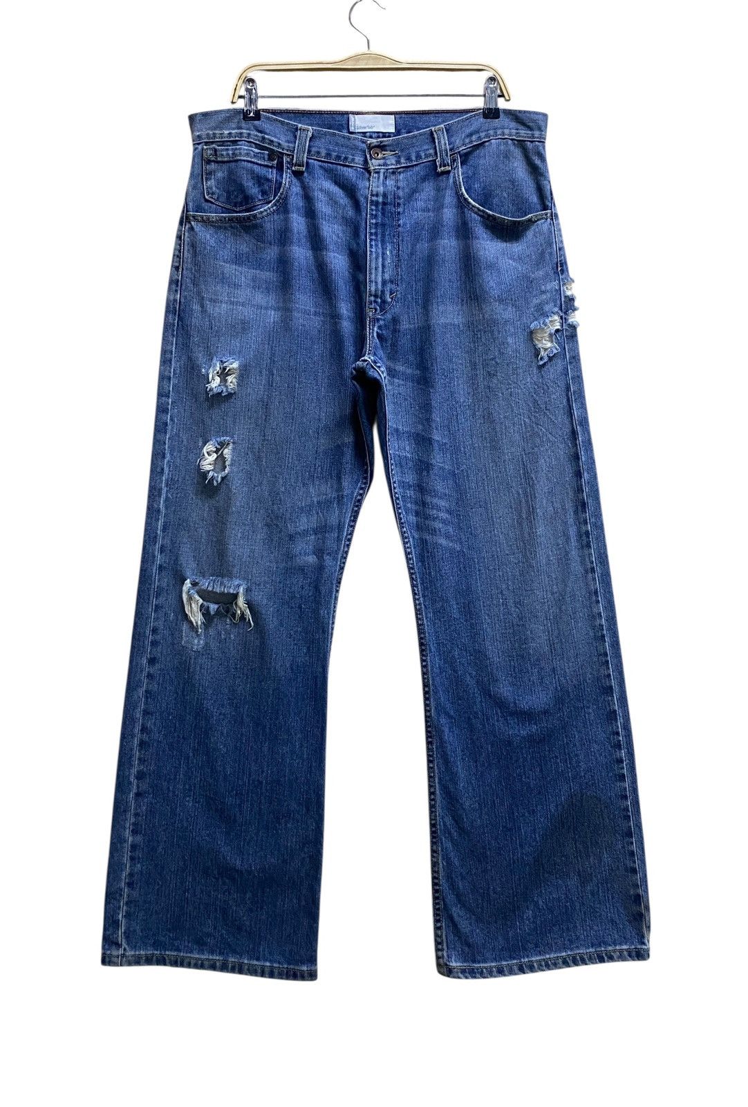 Levi's Vintage Brand Levis Silvertab Baggy Jeans 2000s Size US 36 / EU 52 - 1 Thumbnail
