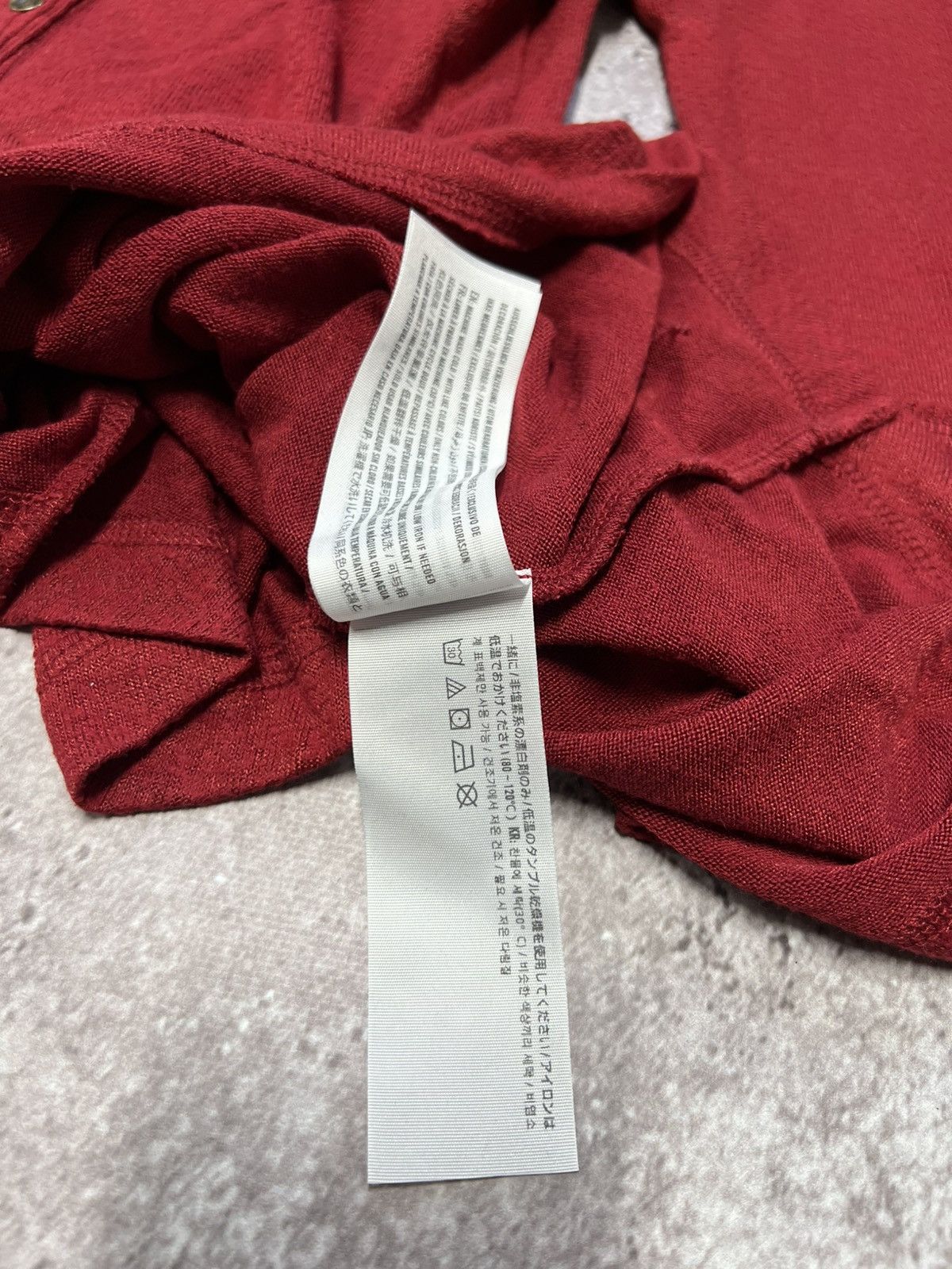 Abercrombie & Fitch y2k abercrombie & fitch 2000’s red long sleeve henley top Size M / US 6-8 / IT 42-44 - 17 Thumbnail