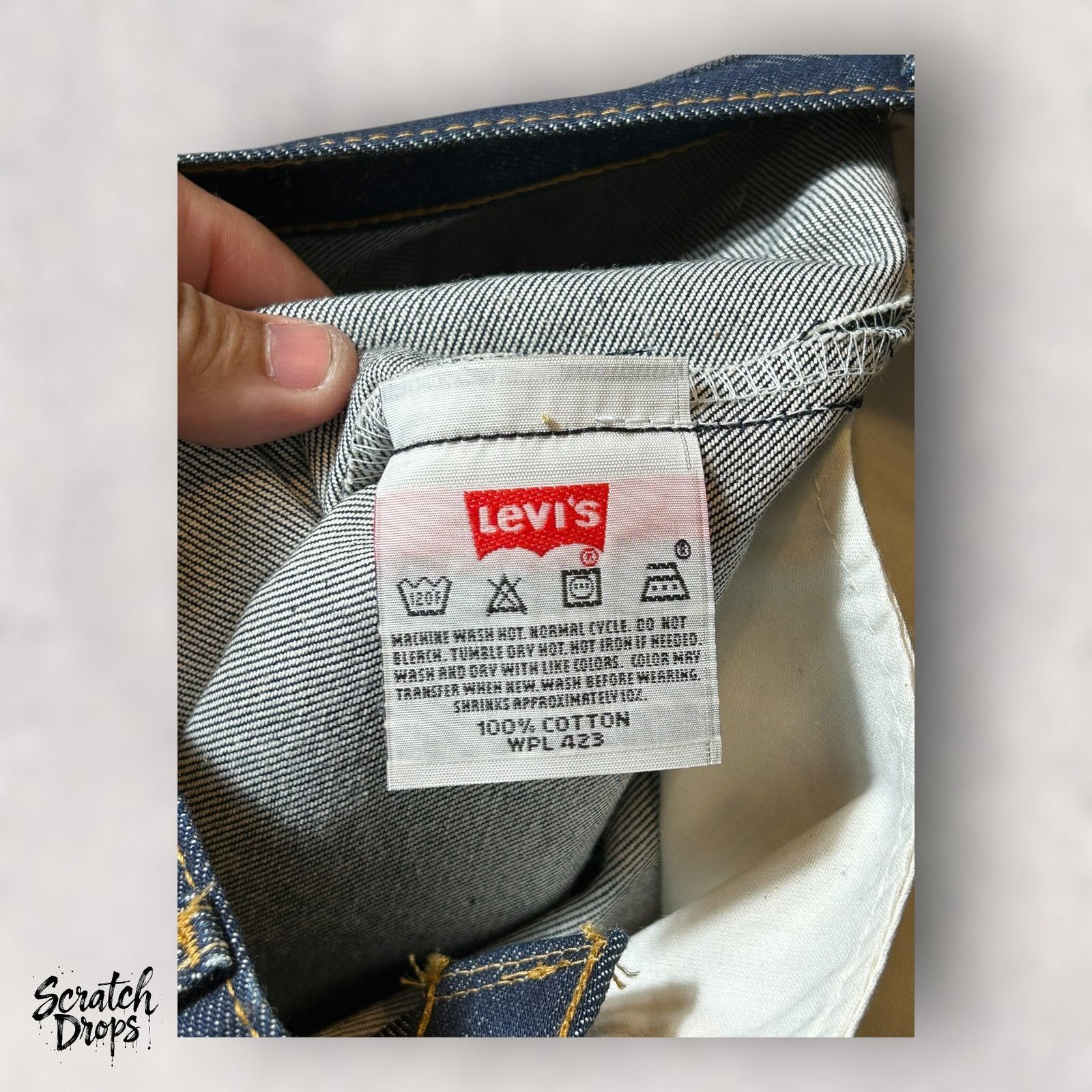 Levi's Vintage Levi’s 501xx Shrink-to-Fit Jeans USA W58 L32 501 NWT Size US 42 / EU 58 - 3 Thumbnail