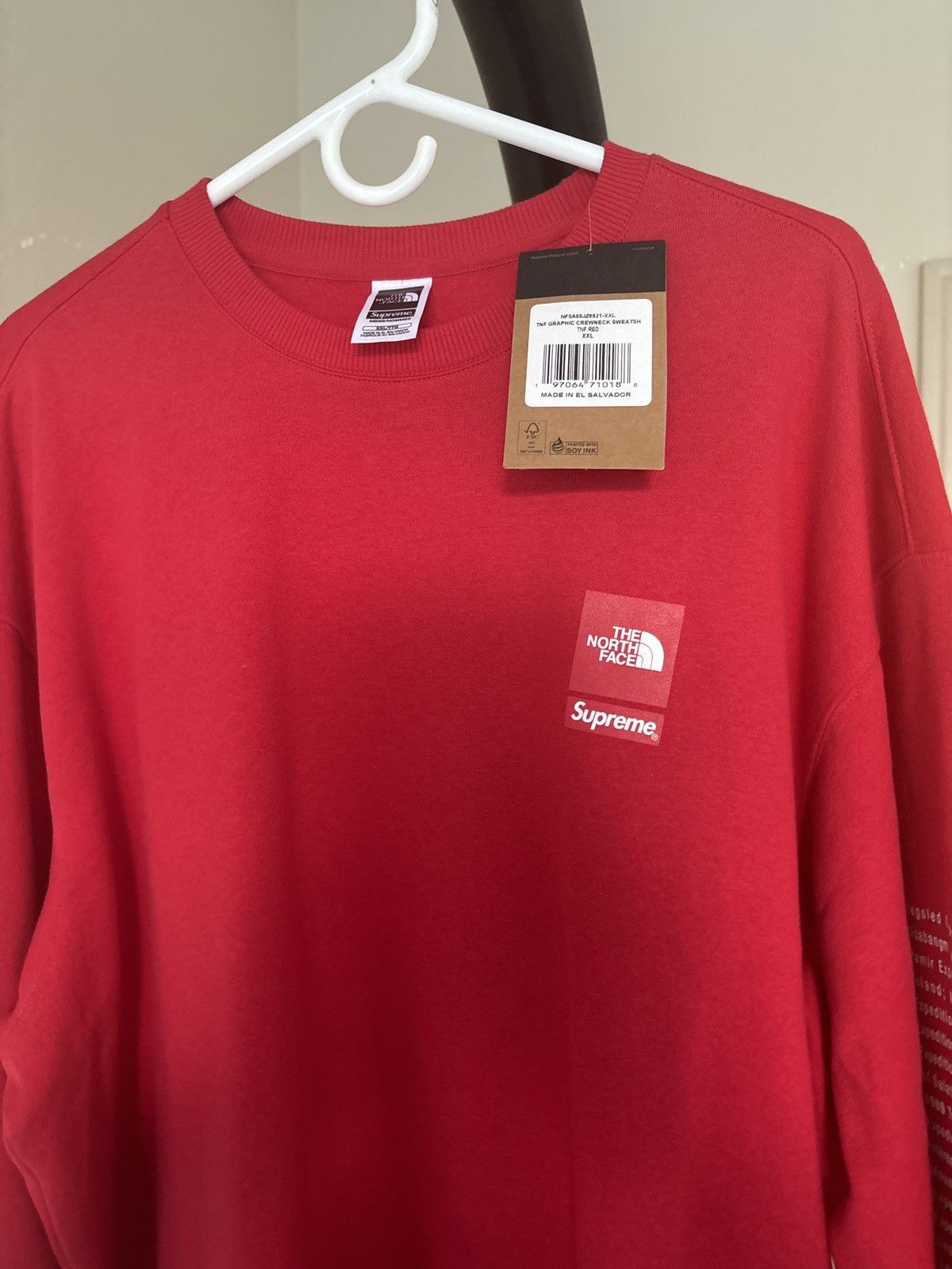 Supreme Supreme Northface Crewneck | Grailed