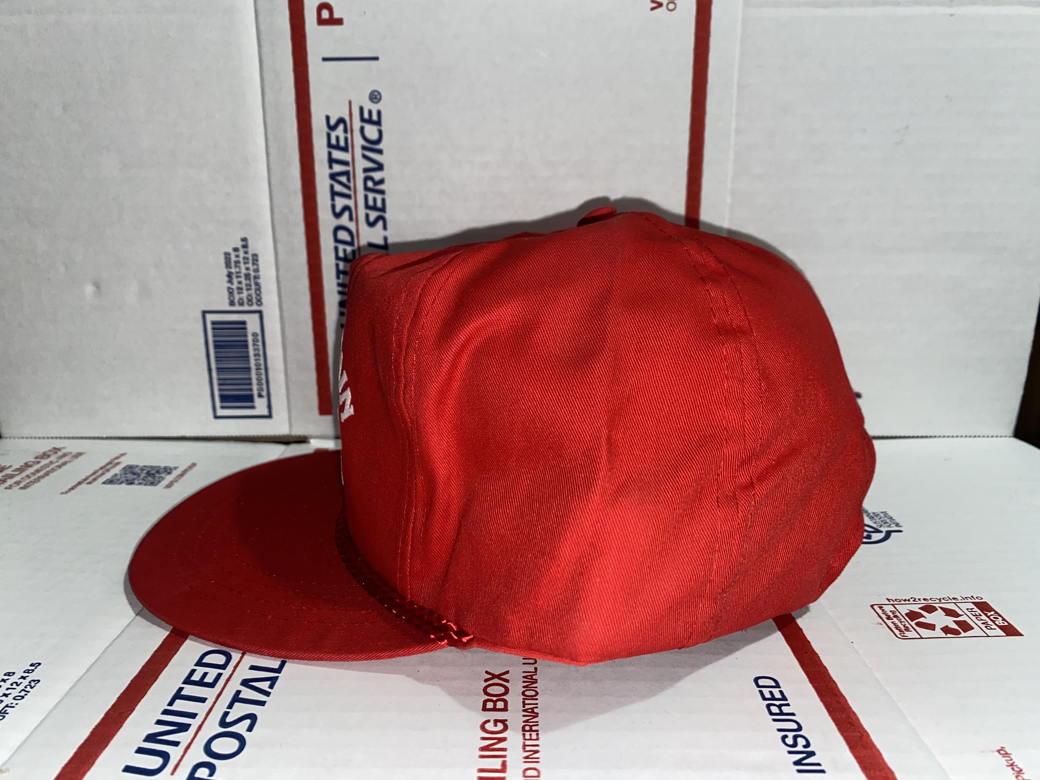 Nissan vtg Farmers Grain CO-OP Farming Cooperative hat Cap 1990s AG Size ONE SIZE - 3 Thumbnail