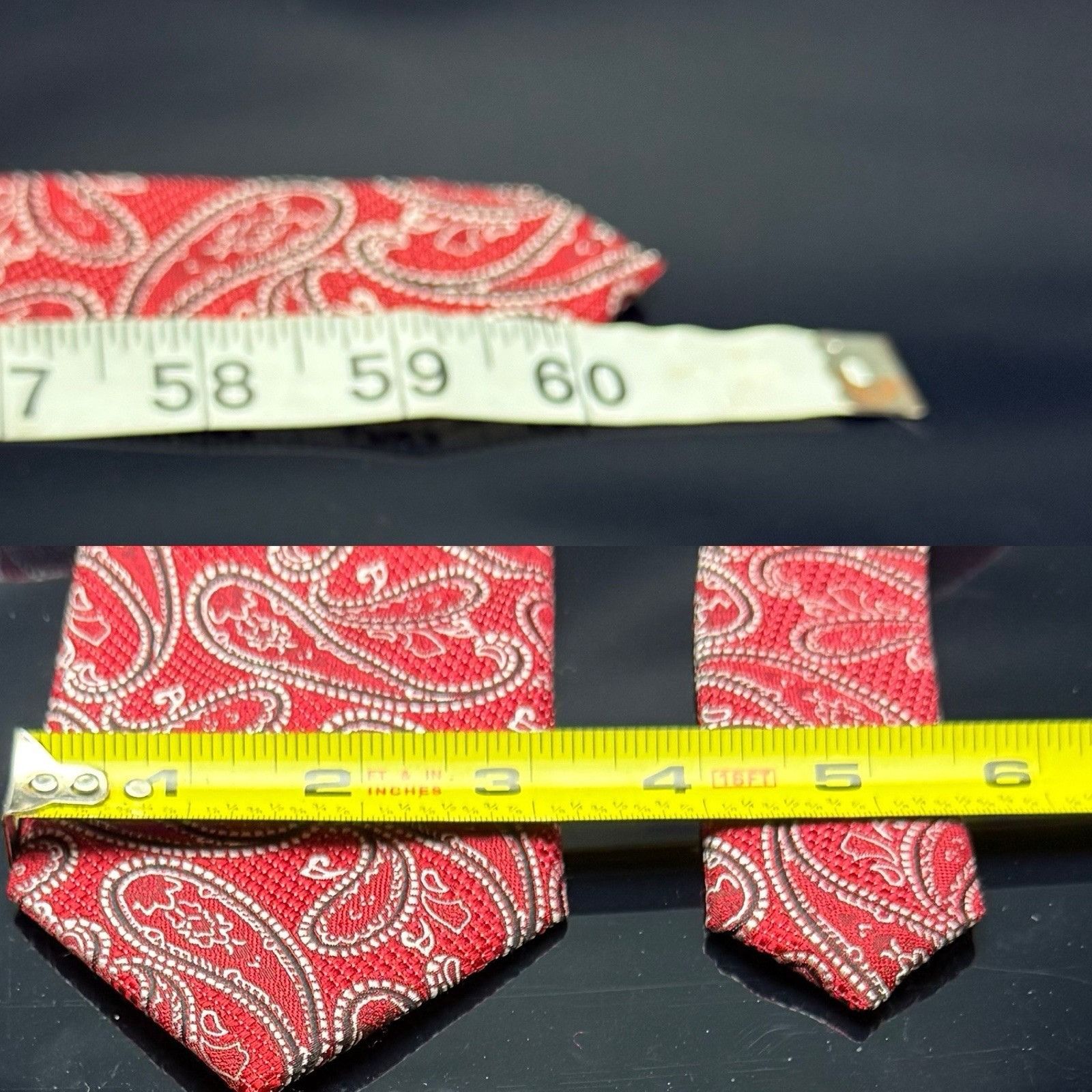 Donald Trump Donald Trump Necktie Signature Collection 100% Silk Red Whi Size ONE SIZE - 3 Thumbnail