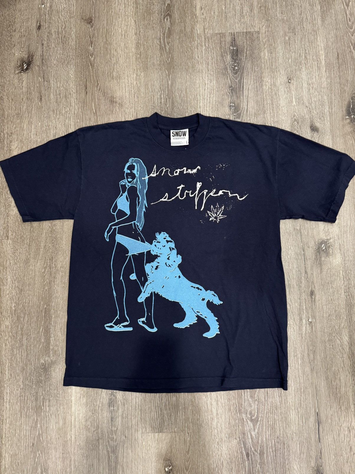 Snow Strippers US Navy Coppertone Tour 2026 Shirt Size Large