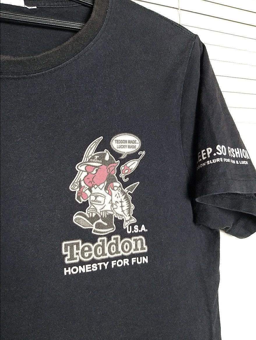 Toyo Enterprises TEDMAN COMPANY RED DEVIL FISHING"FISH FOREVER"T SHIRT Size US M / EU 48-50 / 2 - 4 Thumbnail