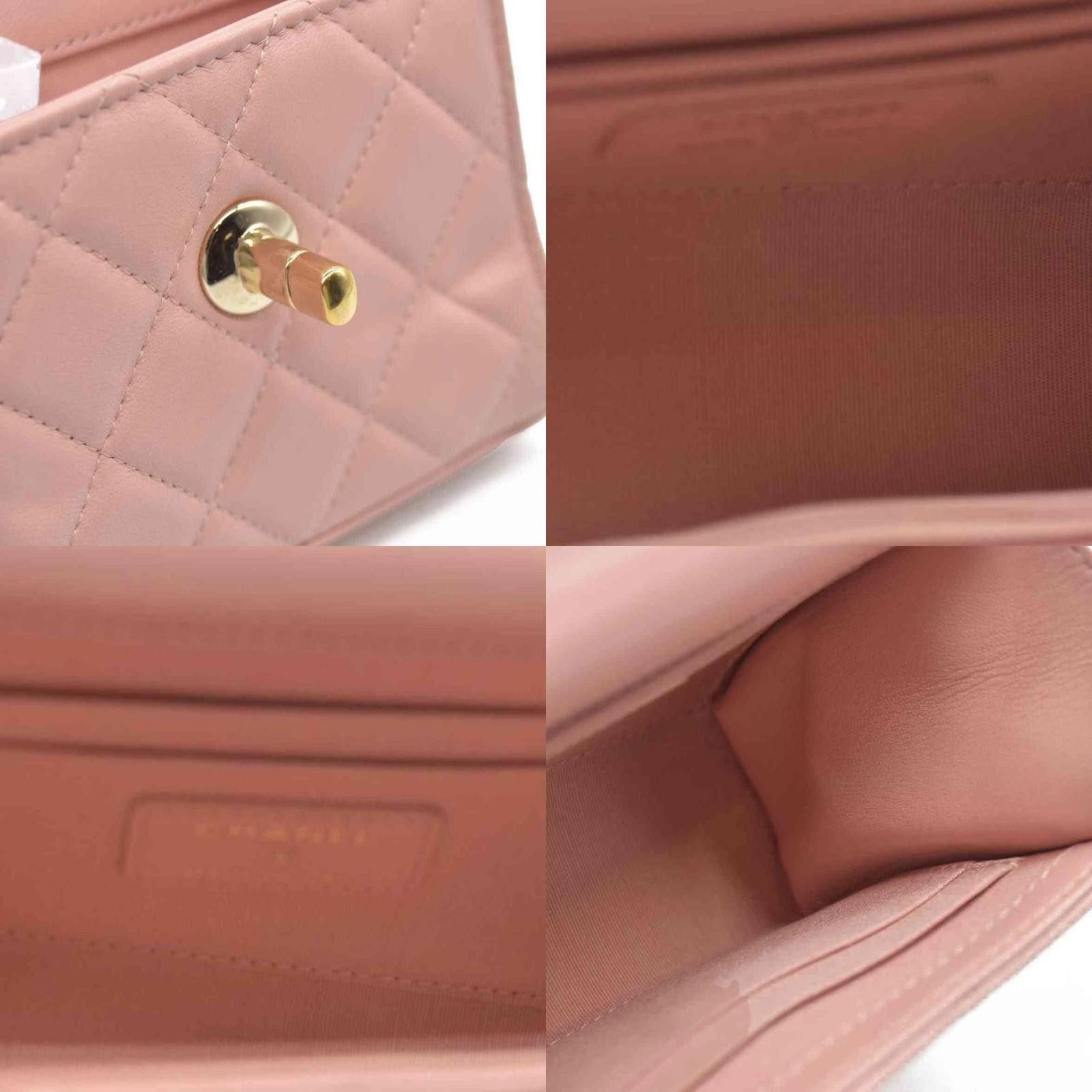 Chanel Chanel Lambskin Quilted Mini Trendy CC Clutch With Chain Size ONE SIZE - 6 Thumbnail