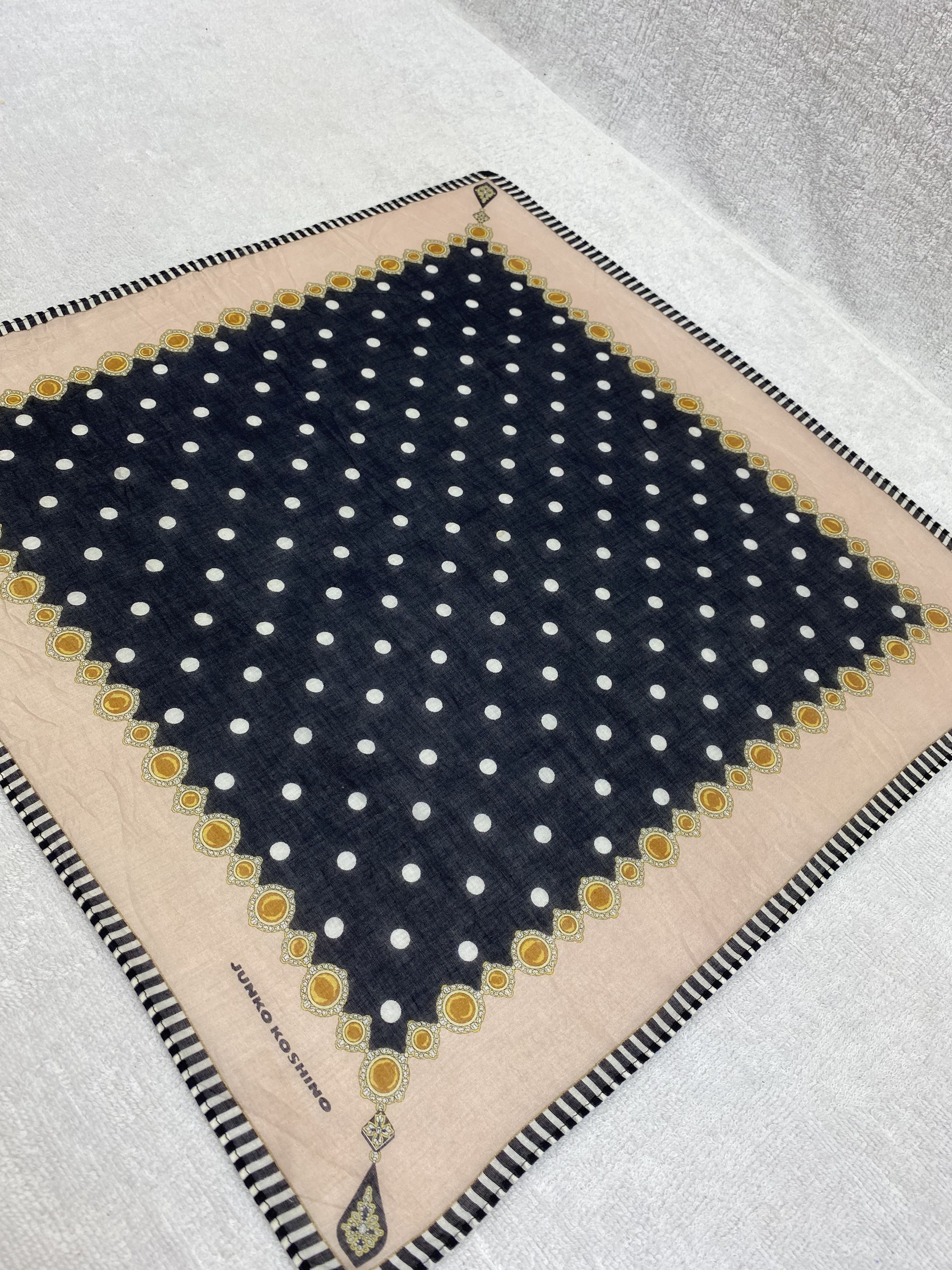 Japanese Brand × Mr. Junko × Vintage Junko Koshino Handkerchief / Bandana / Neckerchief Size ONE SIZE - 4 Thumbnail