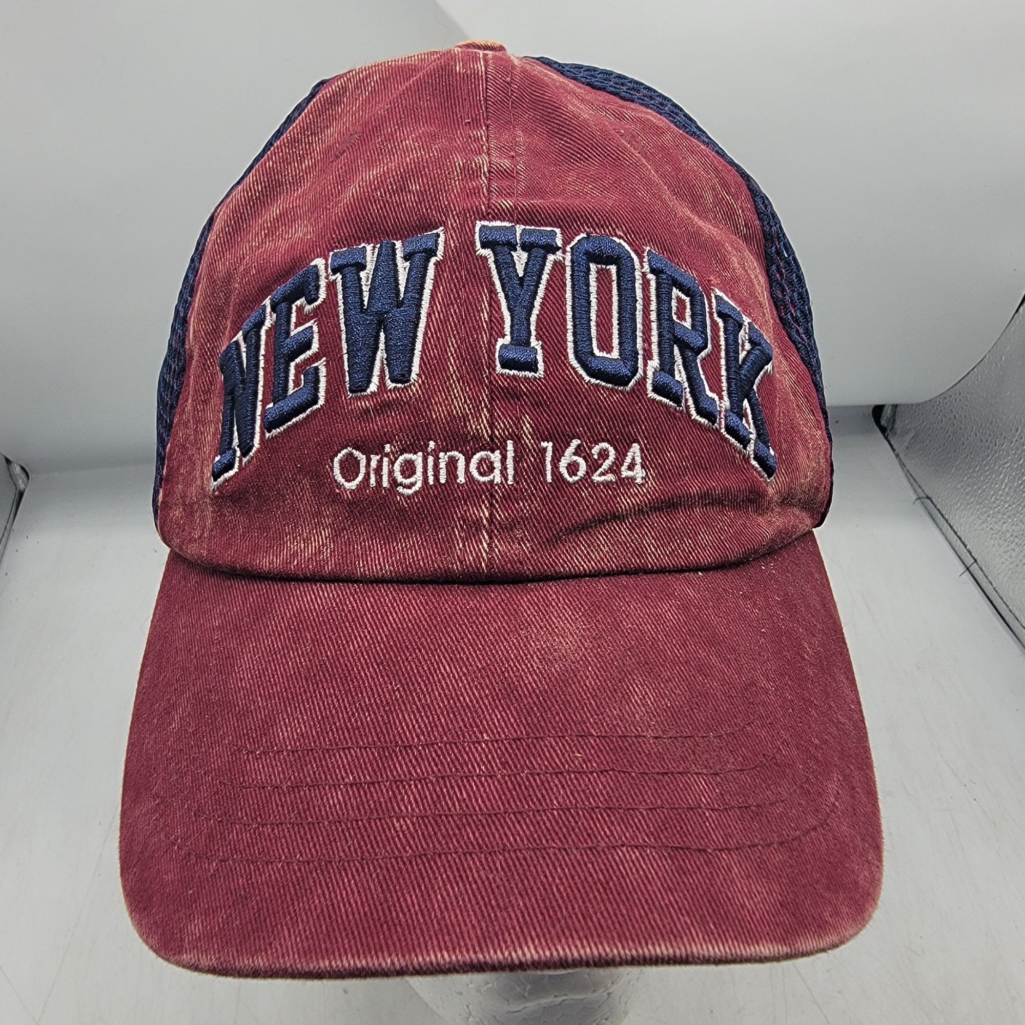 Robin Ruth Robin Ruth New York Original Red Blue Trucker Hat Cap Casual Size ONE SIZE - 1 Thumbnail