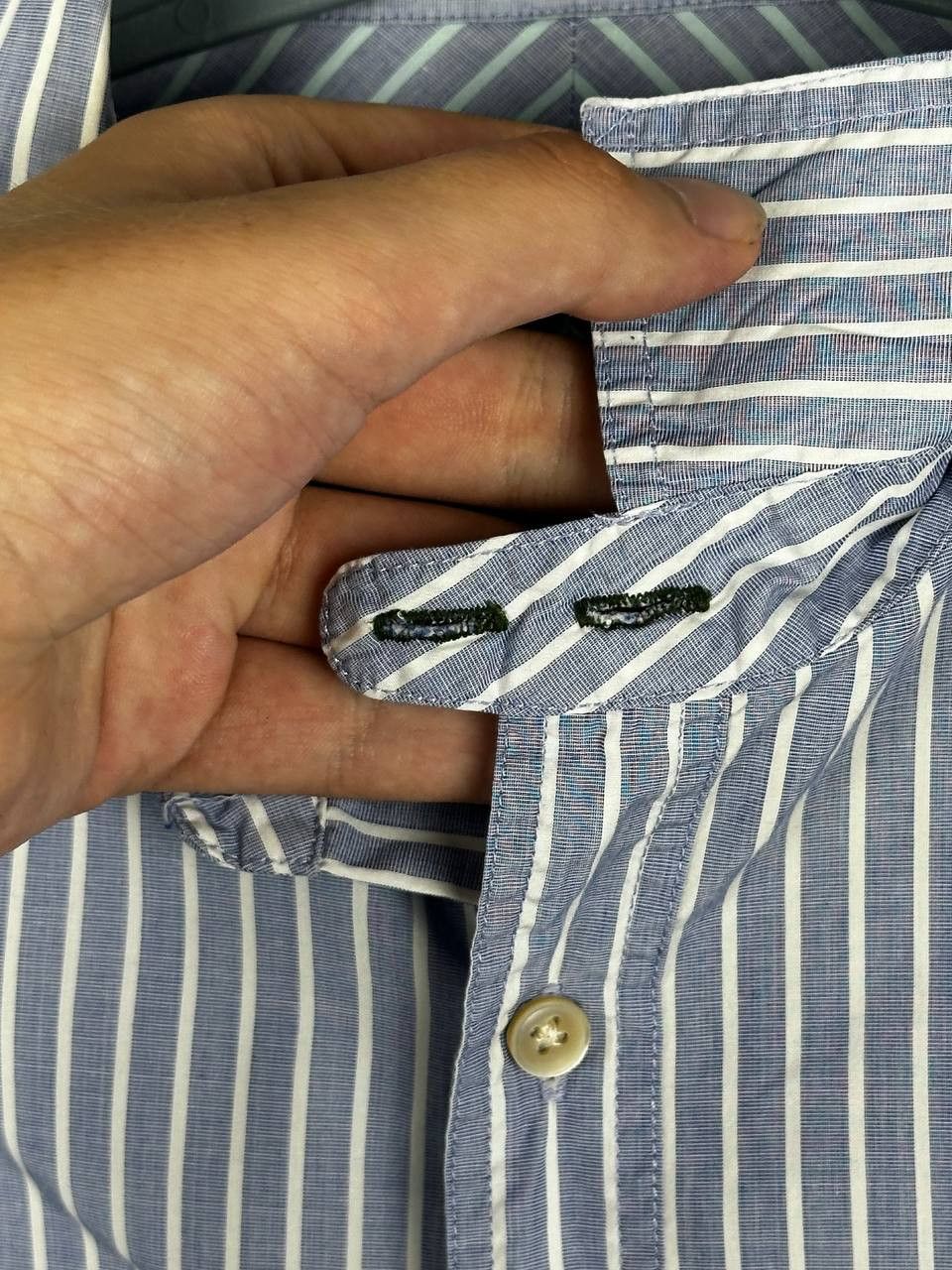 Paul Smith Paul Smith Designer Luxury Striped Cotton Shirt Size US L / EU 52-54 / 3 - 6 Thumbnail