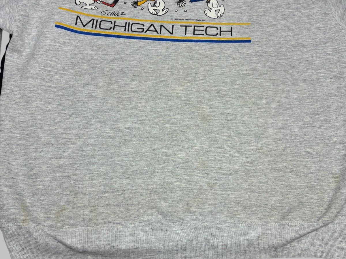Vintage 70s Vintage Snoopy Michigan Tech Carnival 1958 Sweatshirt Size US XL / EU 56 / 4 - 17 Thumbnail
