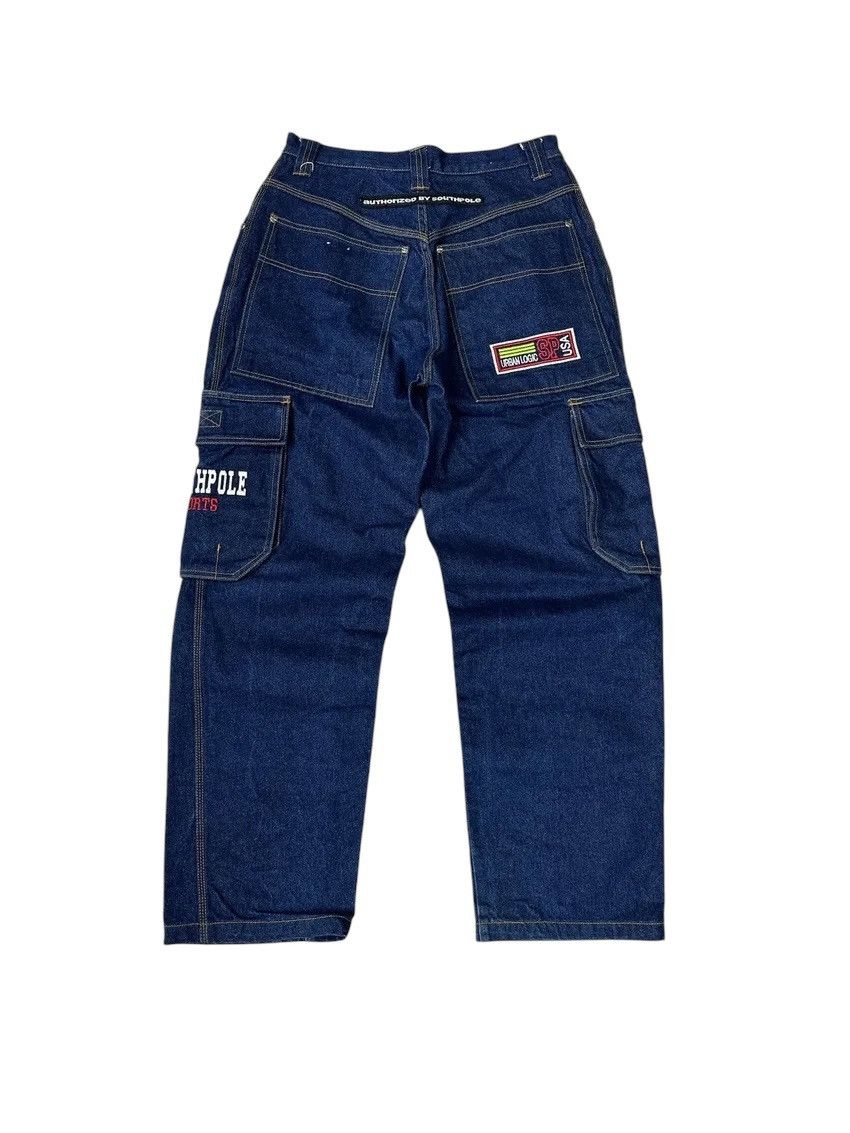 Rap Tees × Southpole × Vintage Vintage SouthPole Rap Baggy Y2K Jeans Size US 33 - 1 Thumbnail