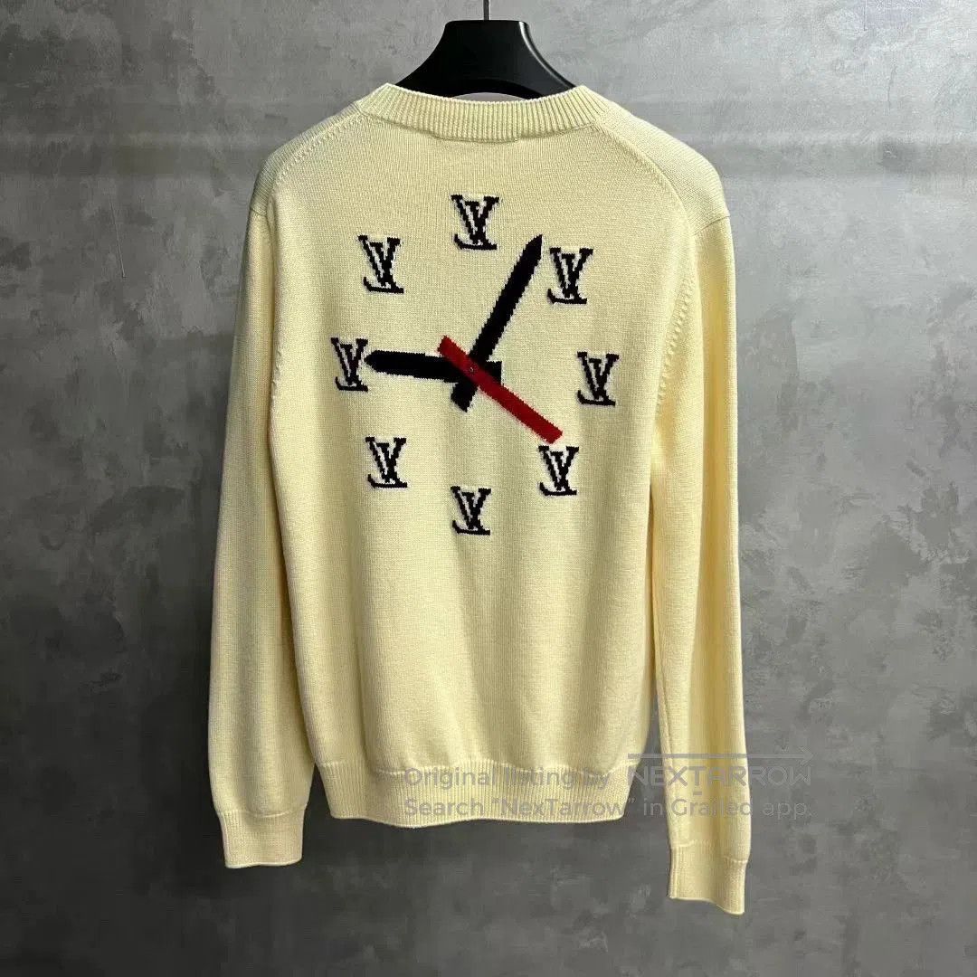 Louis Vuitton louis vuitton cream round neck knit sweater. Size US M / EU 48-50 / 2 - 5 Thumbnail