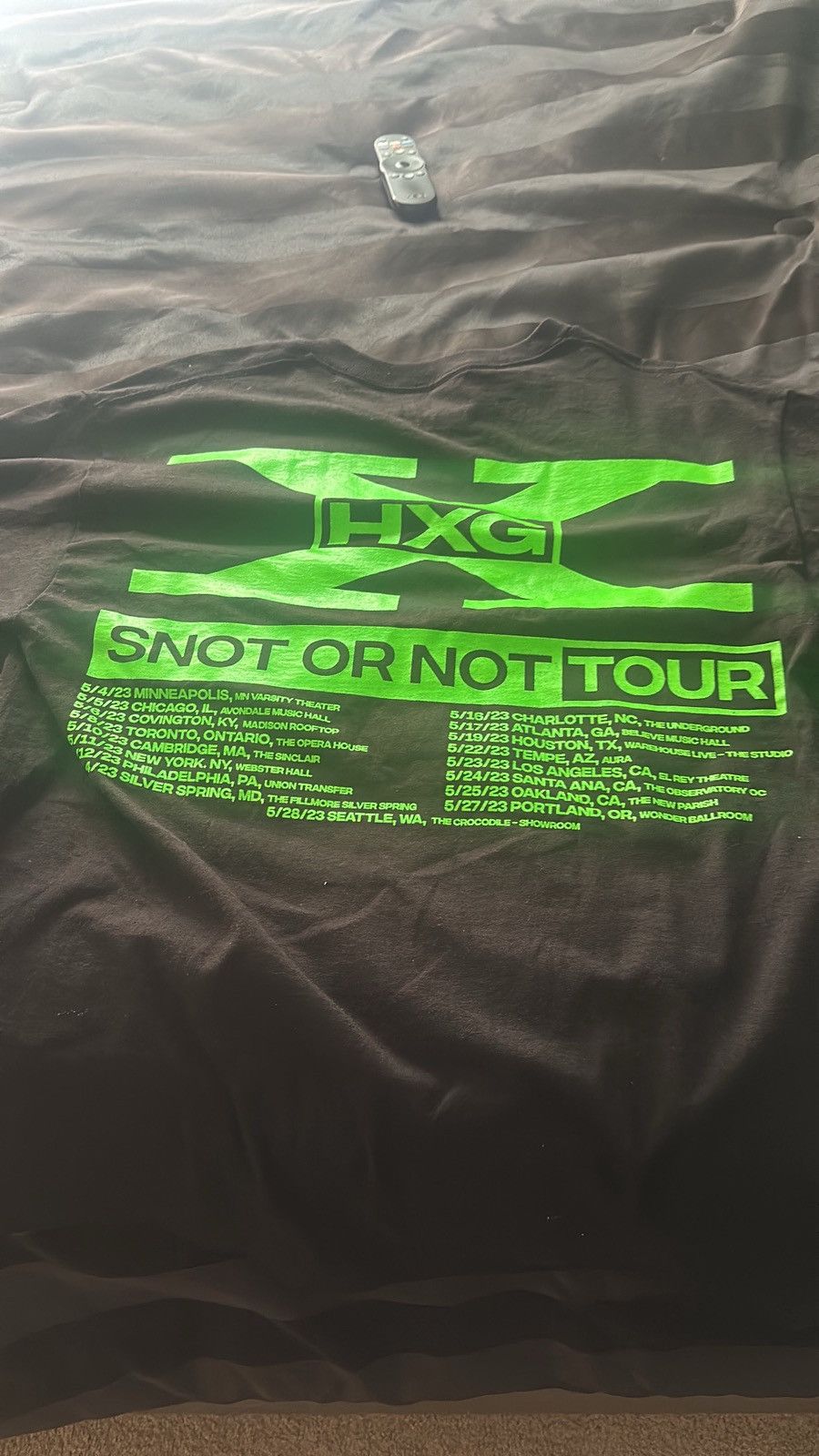 HXG Snot Or Not Tour Tee Size US M / EU 48-50 / 2 - 2 Thumbnail