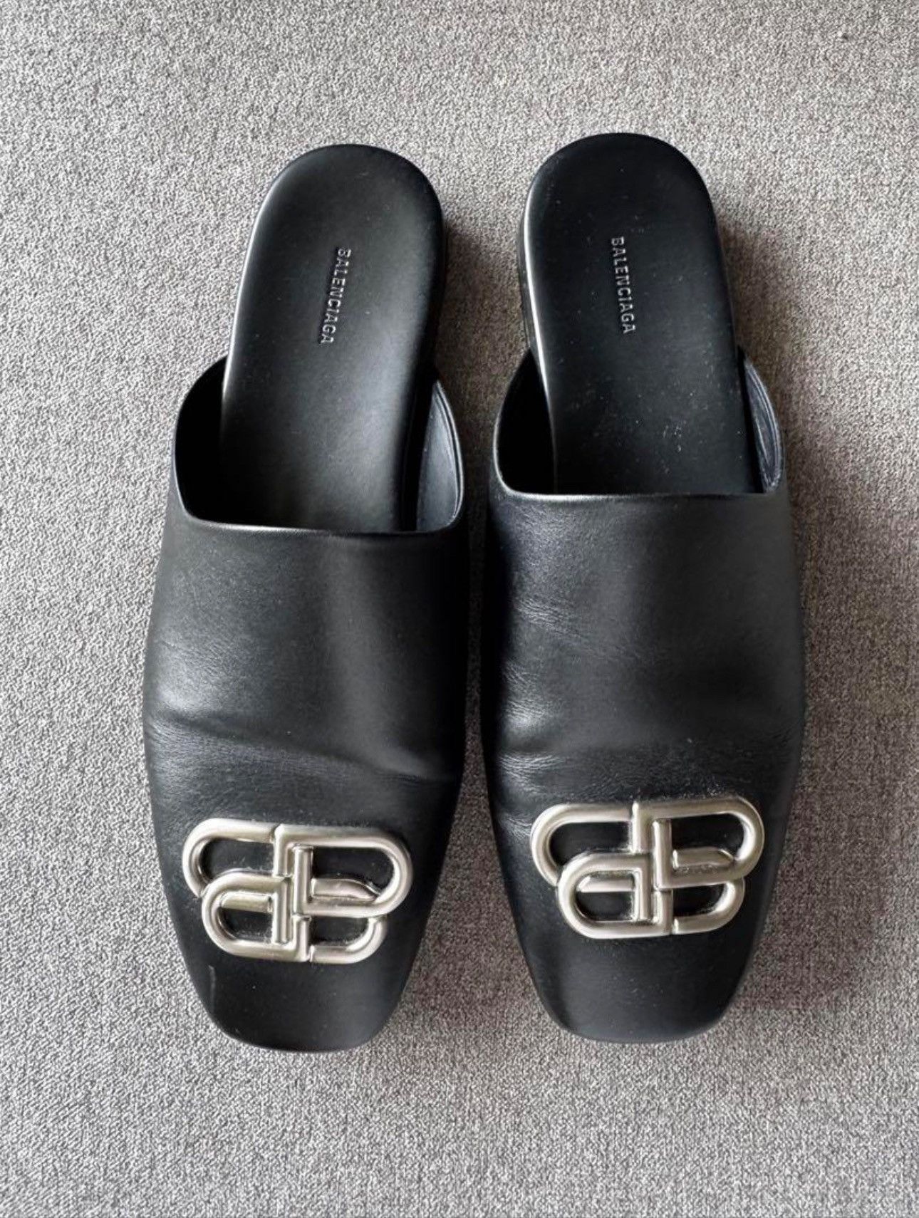 Balenciaga BALENCIAGA Balenciaga 40 men’s Leather Sandals Size US 10 / IT 40 - 1 Thumbnail