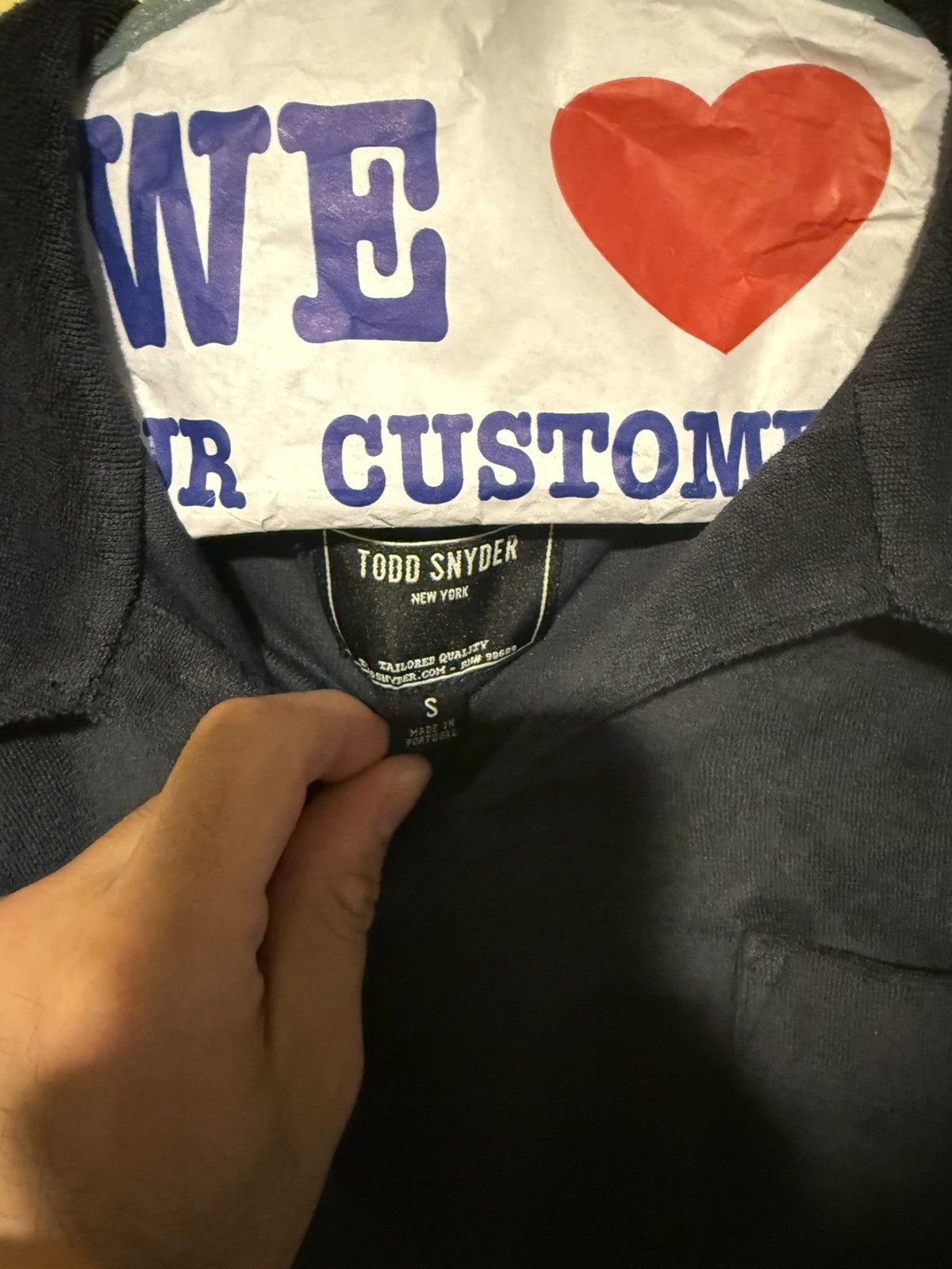 Todd Snyder Todd Snyder Terry Cloth Collared Shirt Small Size US S / EU 44-46 / 1 - 2 Thumbnail