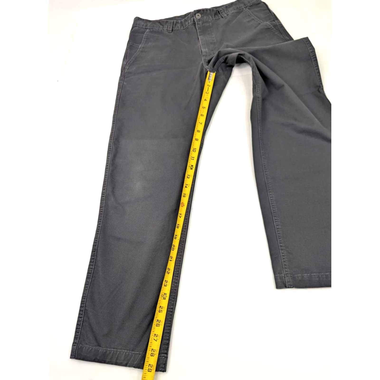 The North Face The North Face Pants Straight Twill Cotton Blend Pants Men 34 Short Gray Size US 34 / EU 50 - 3 Thumbnail